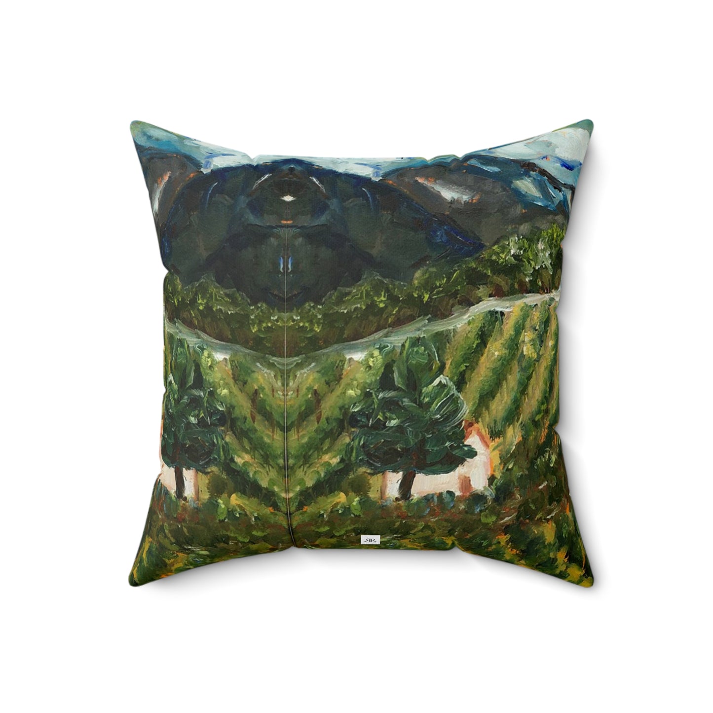Avensole Indoor Spun Polyester Square Pillow