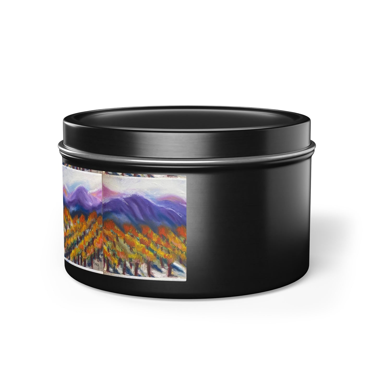 Misty Vines Wine Country Tin Candle