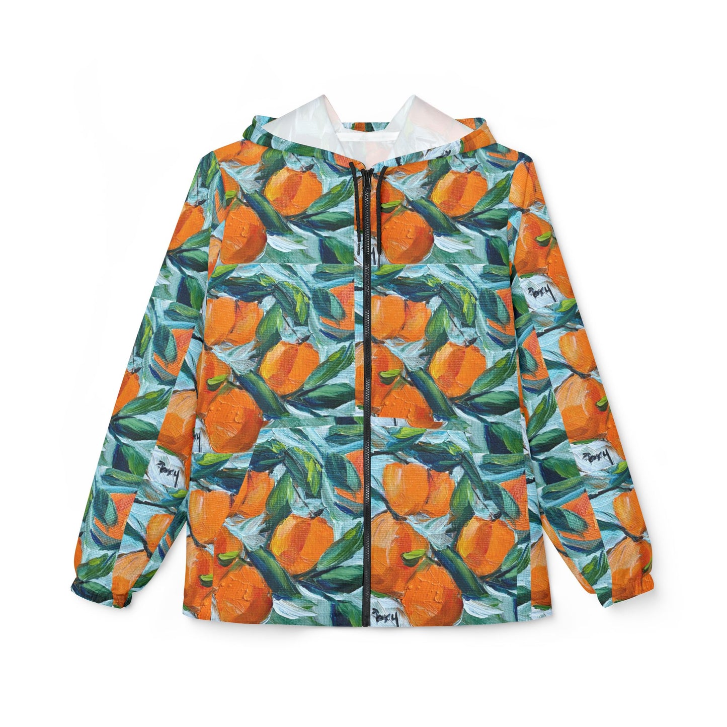 Lightweight Windbreaker Jacket — Oranges
