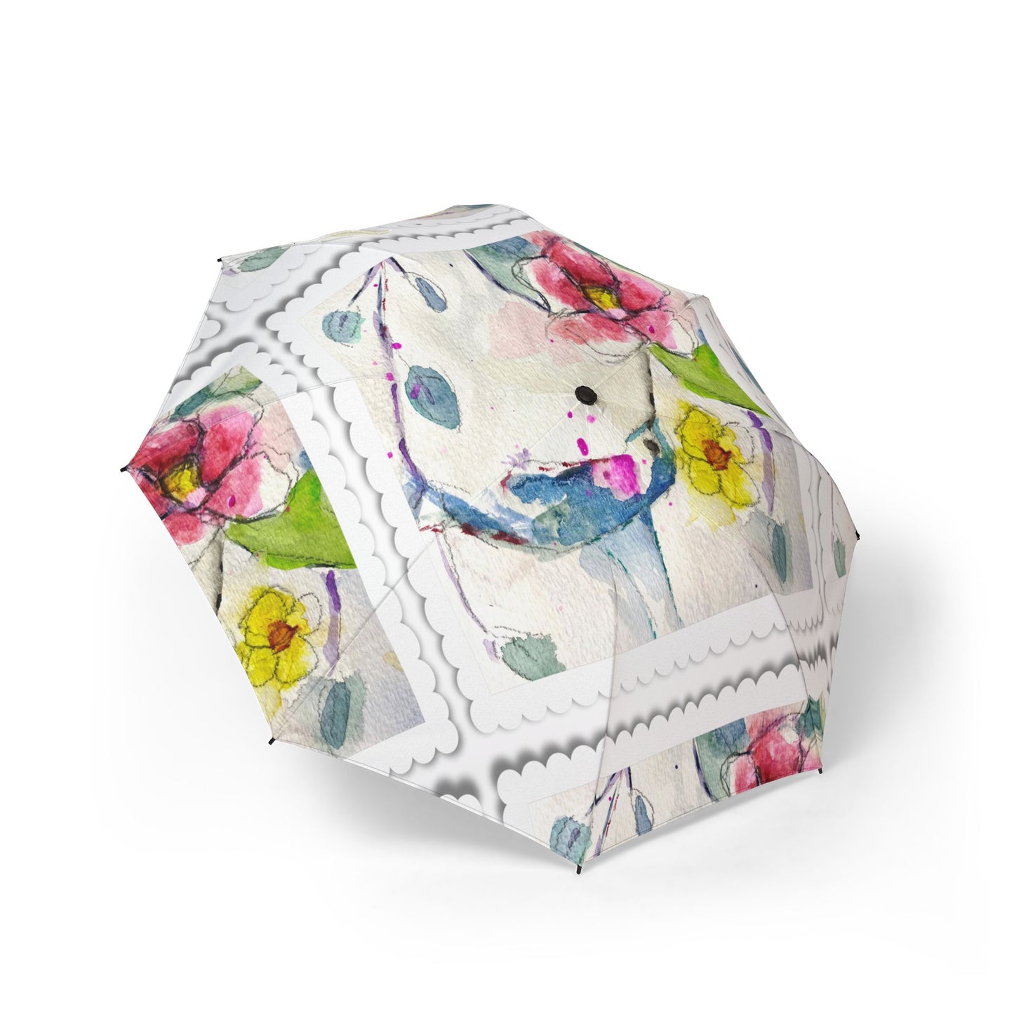 Umbrella- Abstract Hummingbird-Feminine