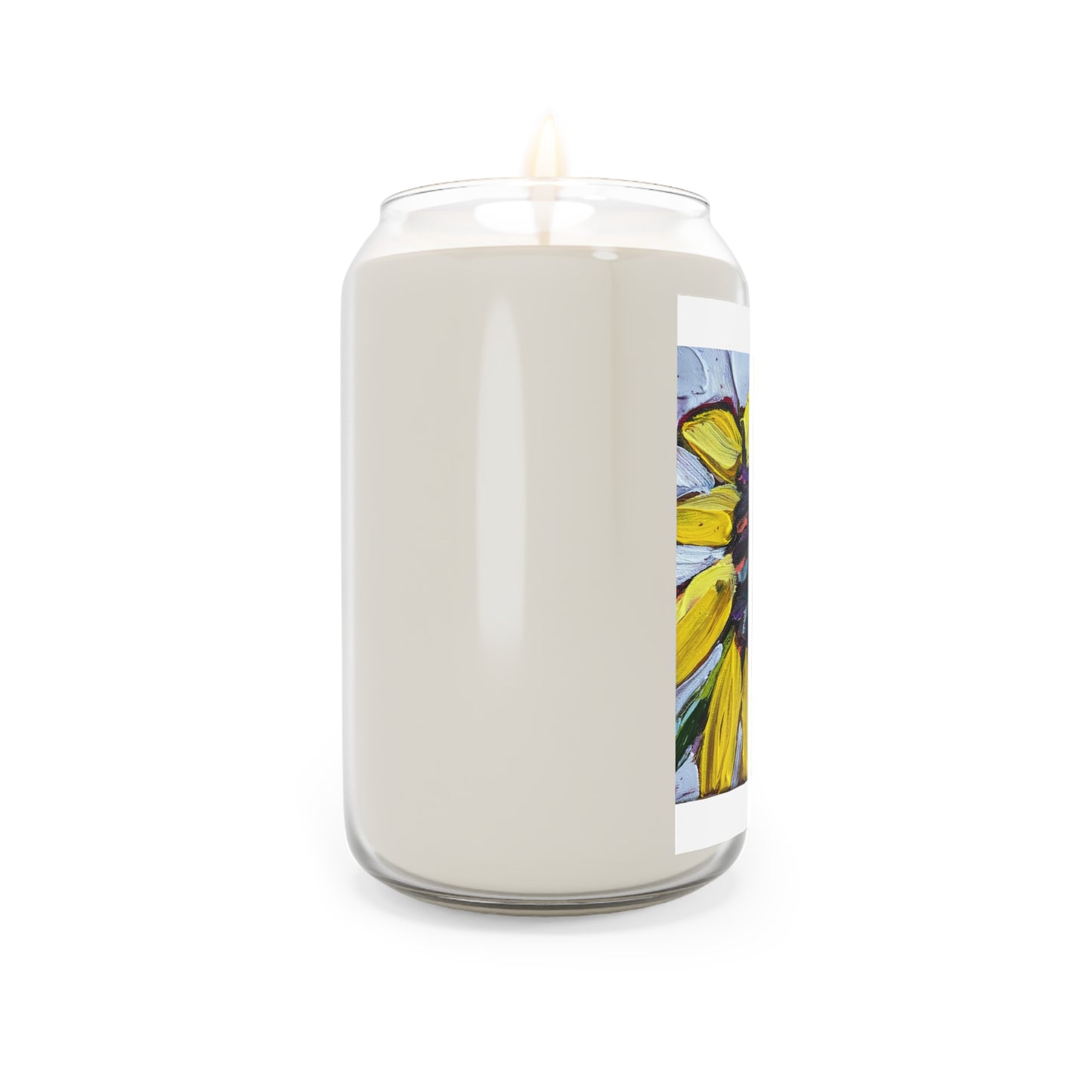 Sun Bee-Sunflower and Bee Scented Candle, 13.75oz