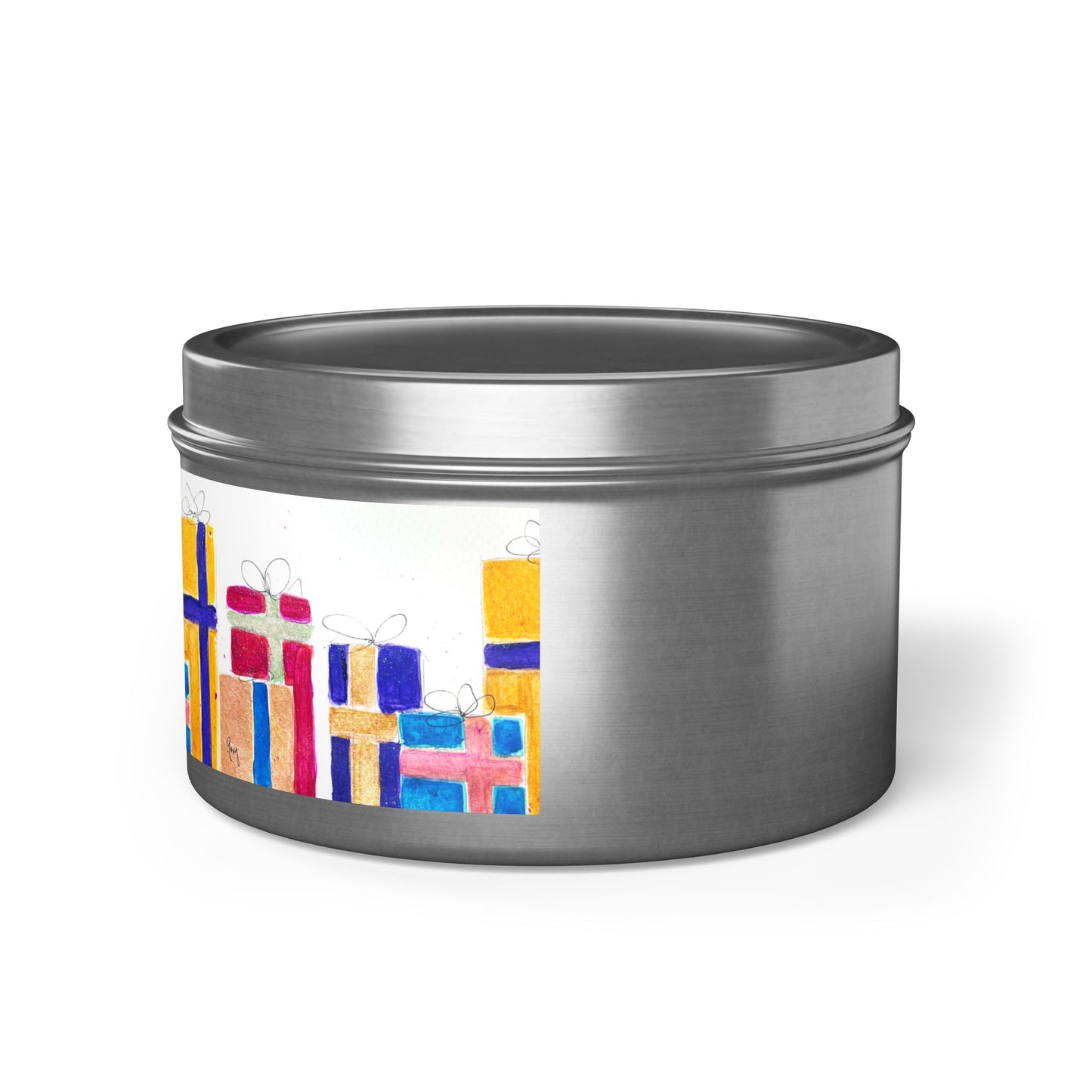 Tin Candle-Christmas Packages