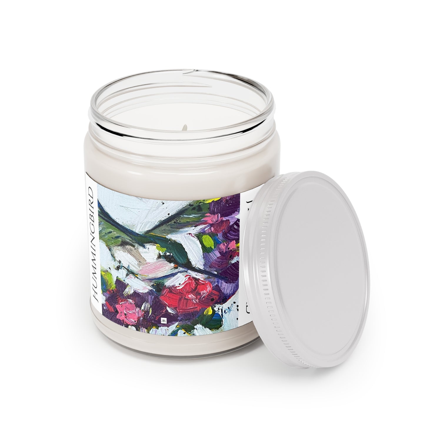 Floating on Flowers Hummingbird Scented Candle 9oz