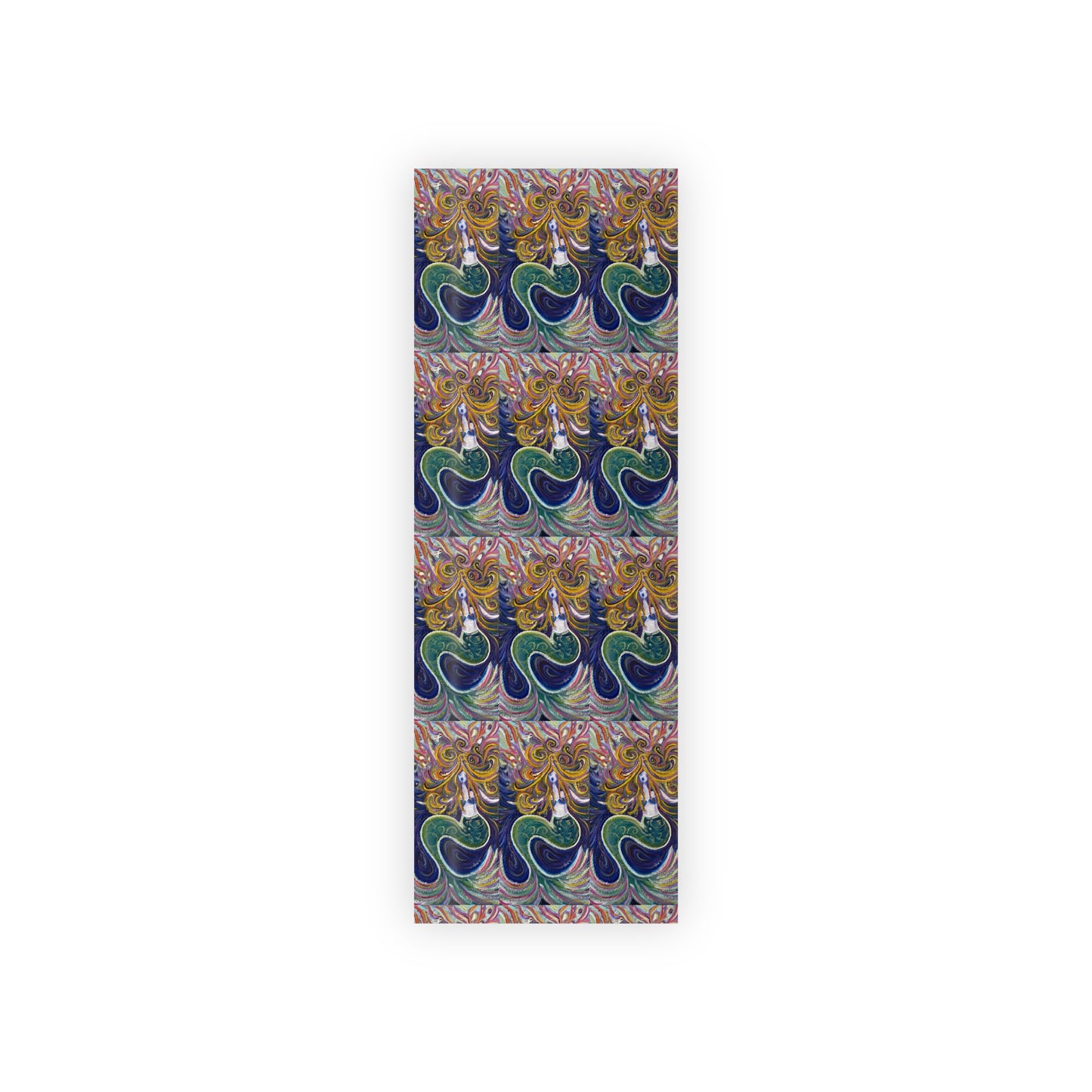 Screaming Siren (Mermaid) Gift Wrapping Paper Rolls, 1pc