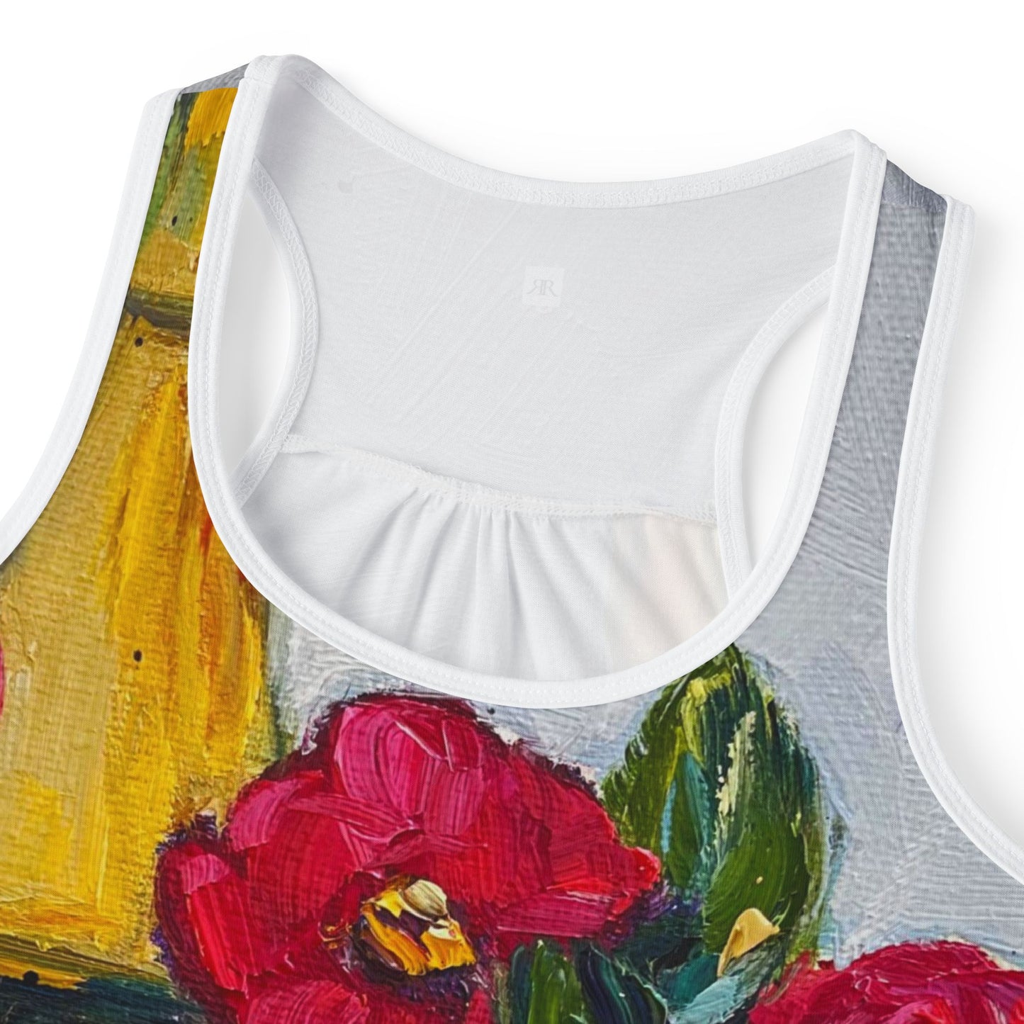 Women's Racerback Tank Top-French Bubbles