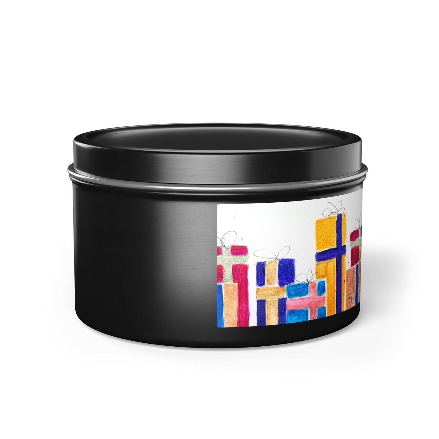 Tin Candle-Christmas Packages