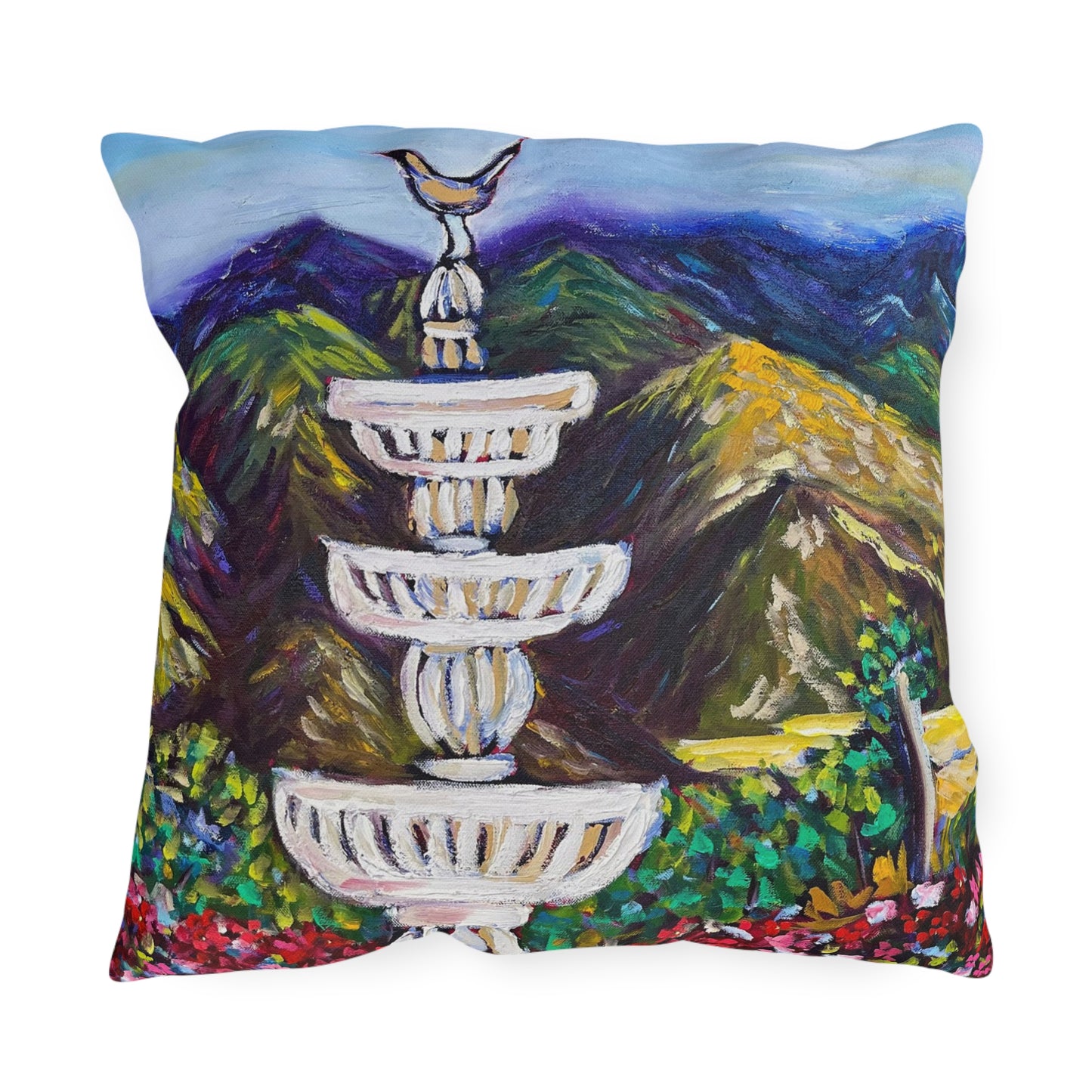 Fountain Vista at GBV Outdoor Pillows