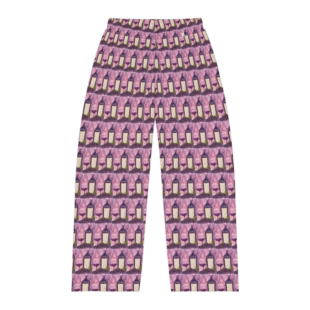Men's Pajama Pants — GBV Tempranillo Wine- Allover Print Lounge Pants