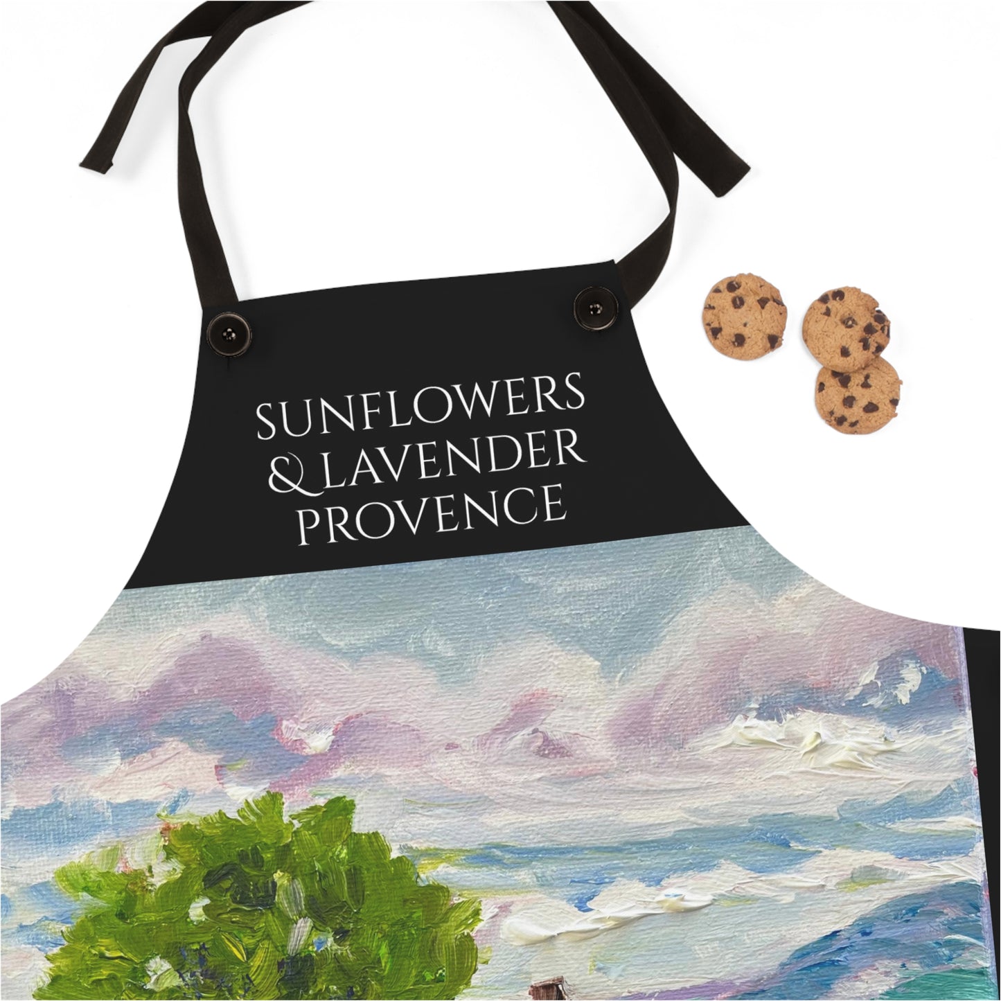 Sunflowers and Lavender Provence Apron