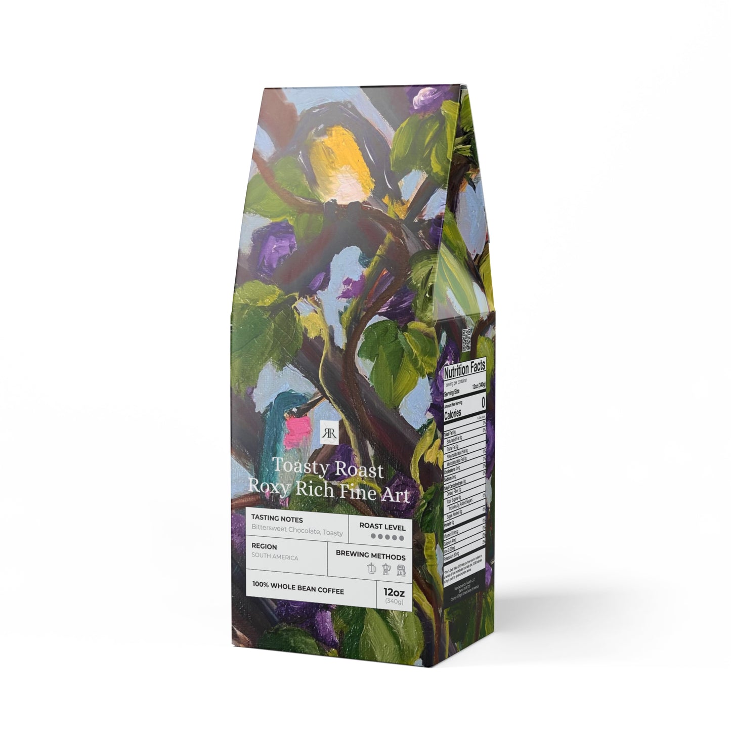 Birds on the Lattice Toasty Roast Coffee 12.0z Bag