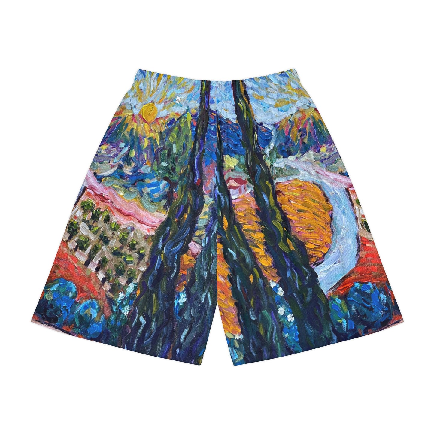 Men’s Sports Shorts -Sunny Cypresses-Temecula