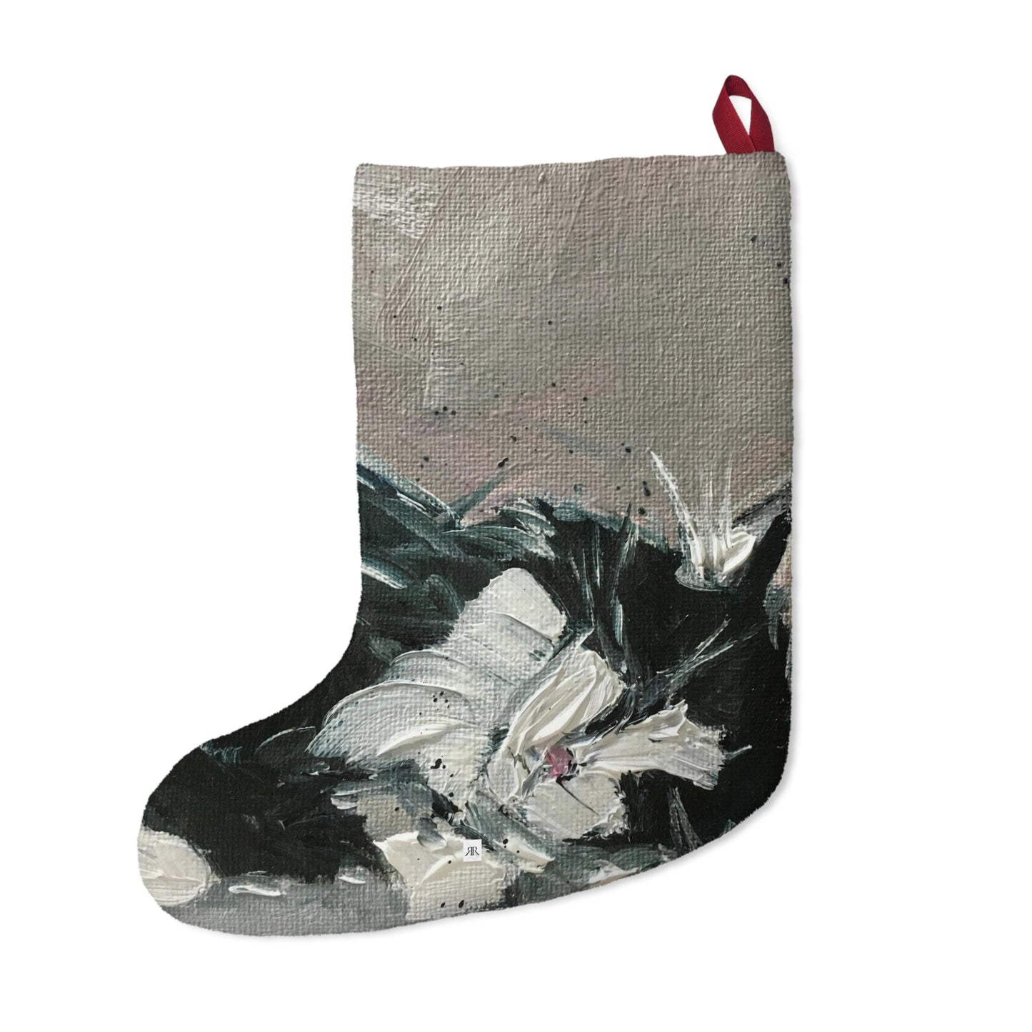 Sleepy Kitty Christmas Stocking