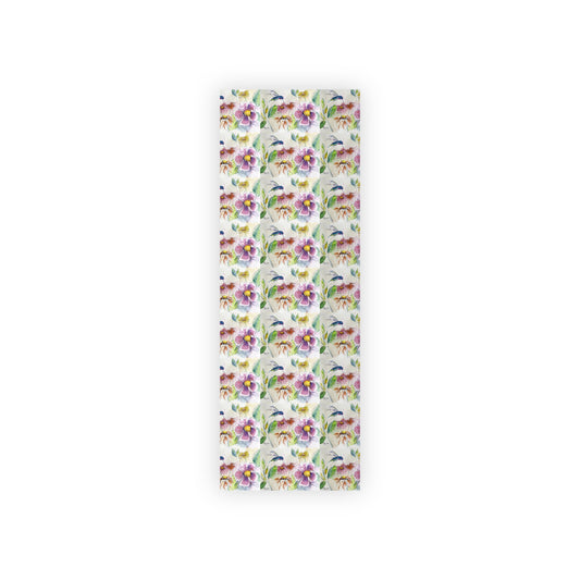 Hummingbird in the Garden Gift Wrapping Paper  1pc