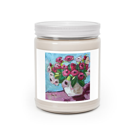 Scented Candle 9oz-Blushing Blooms