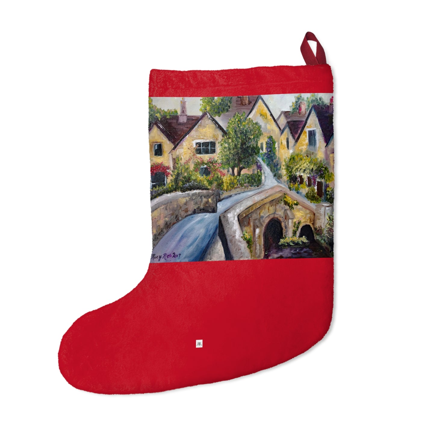 Castle Combe Cotswolds (Small Print) Christmas Stocking