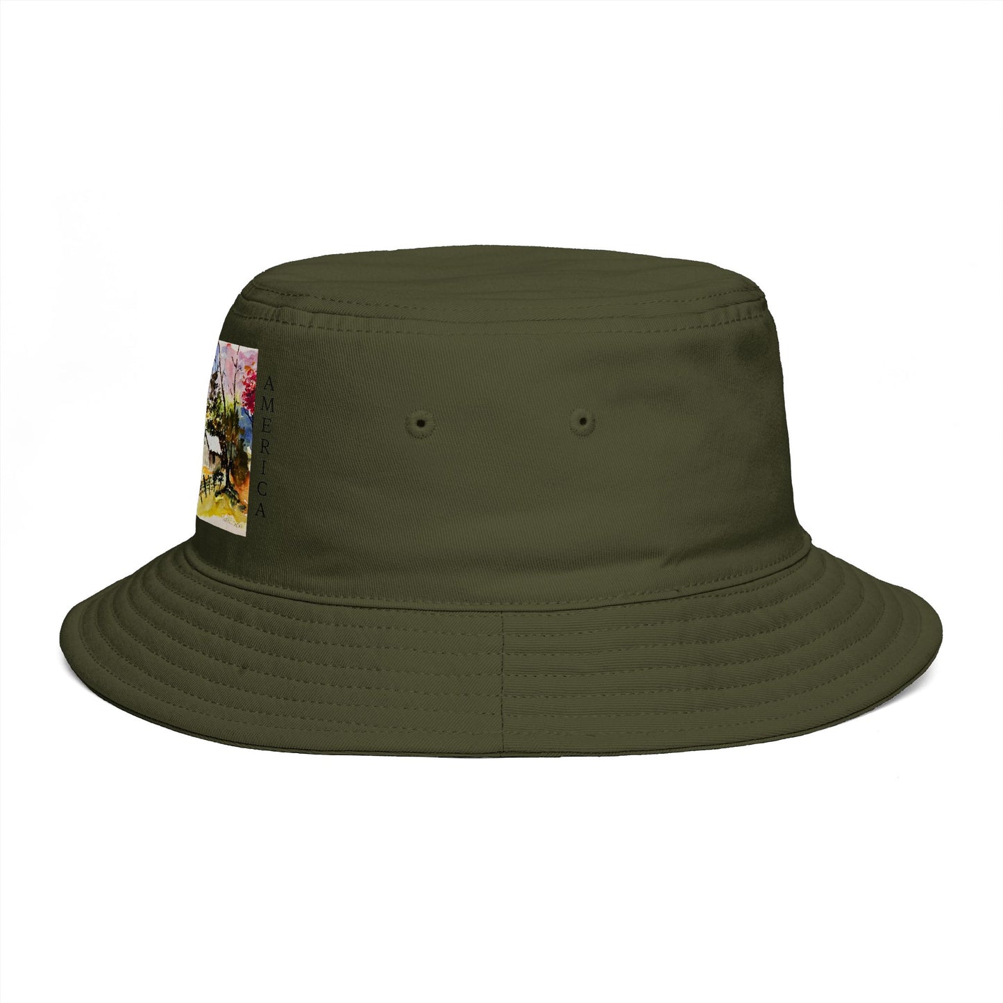 250th Birthday 'Land of the Free' Patriotic Bucket Hat — American Pride Commemorative