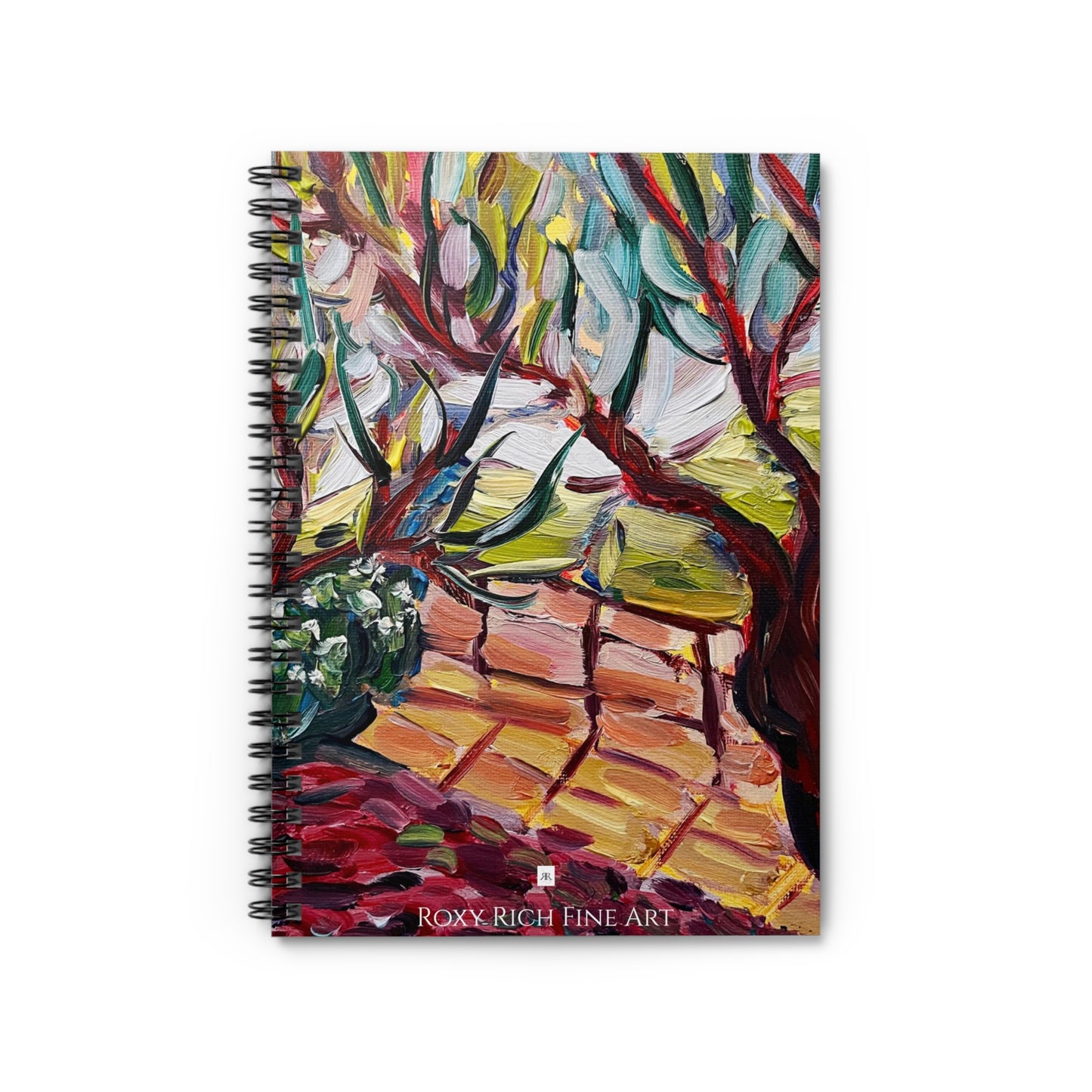 Breezy Trees Spiral Notebook