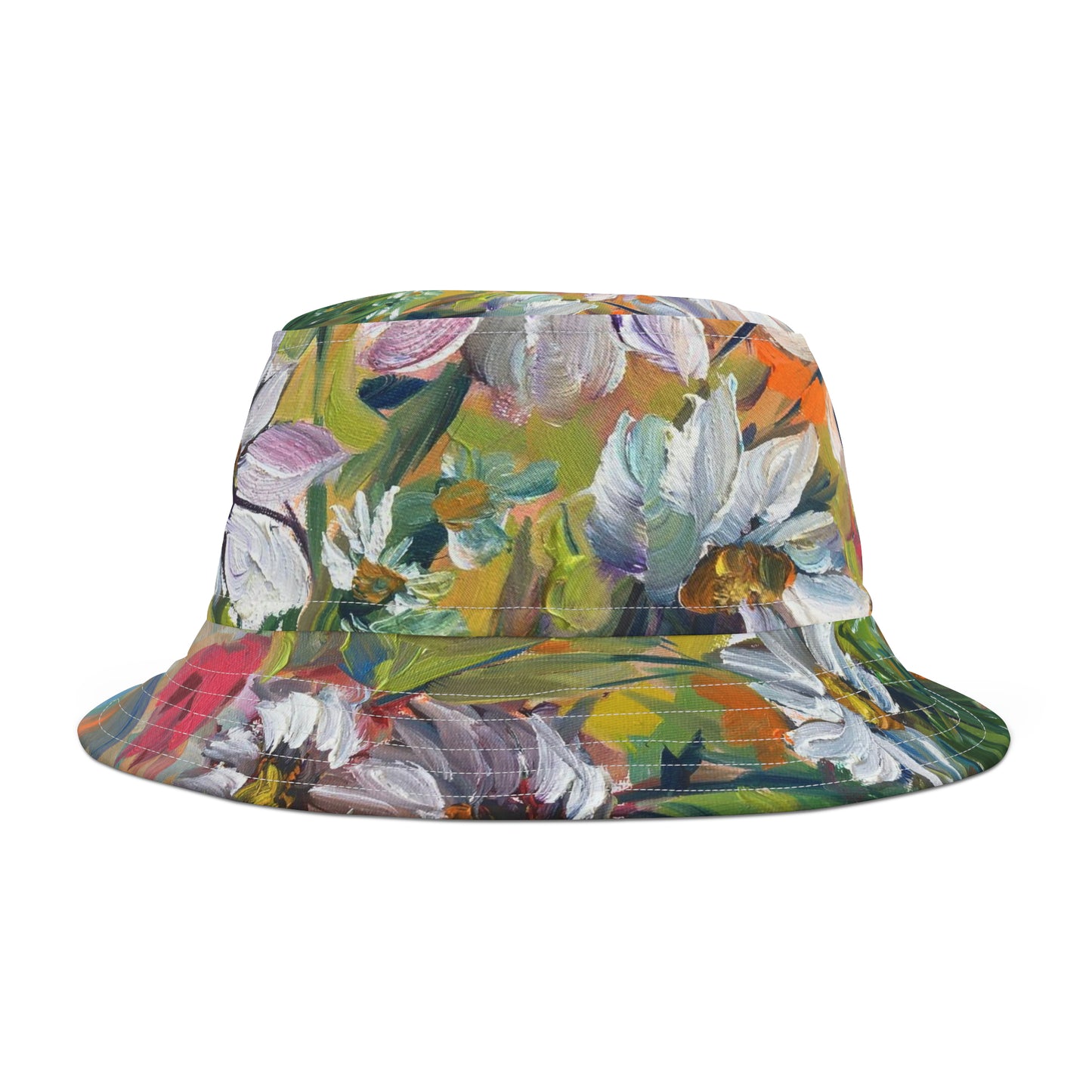 Chapeau de seau de jardin de marguerite