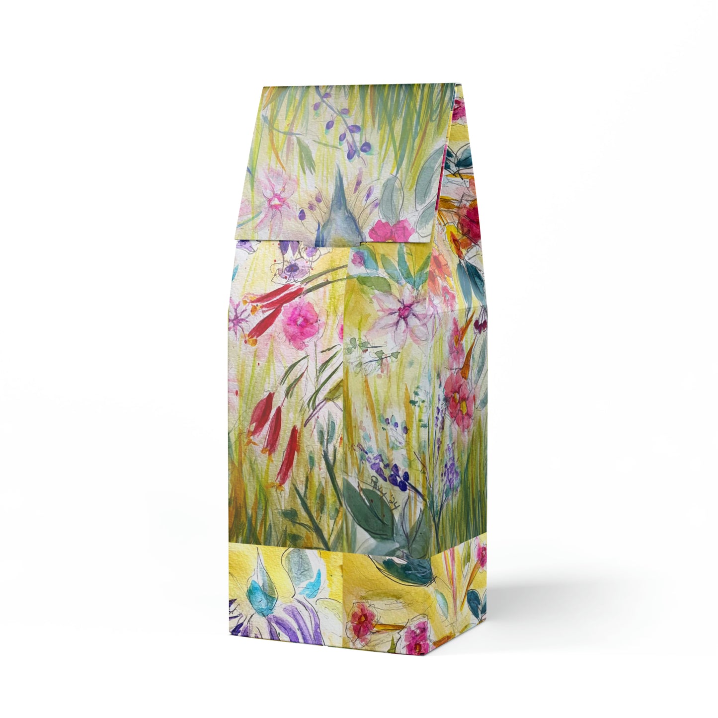 Hummingbird in a Tube Flower Garden- Toasty Roast Coffee 12.0z Bag