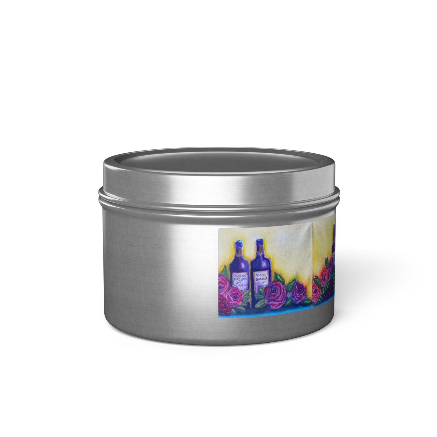 GBV Wine and Roses Tin Candle