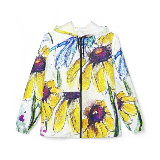 Lightweight Windbreaker Jacket — Blue Dragonfly