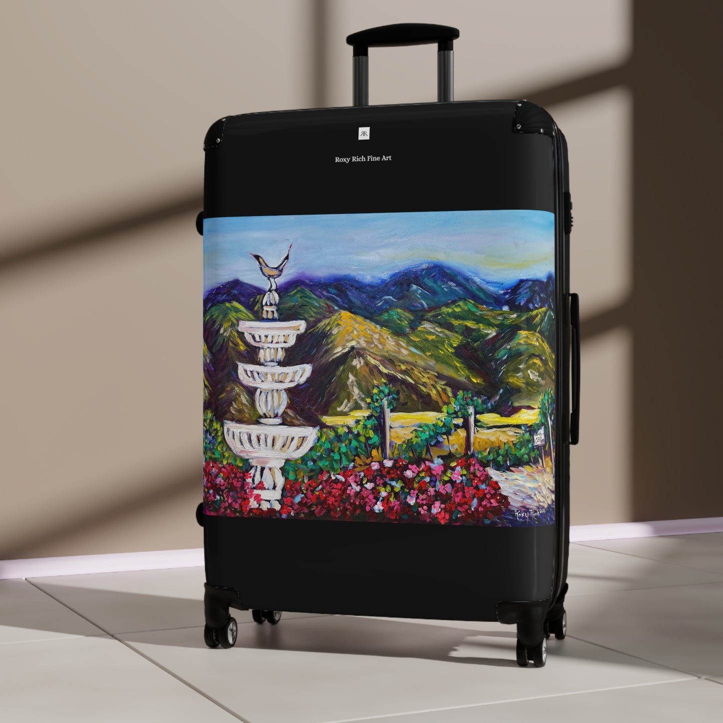 Fountain Vista at GBV Carry on Suitcase (+Med /Large sizes)