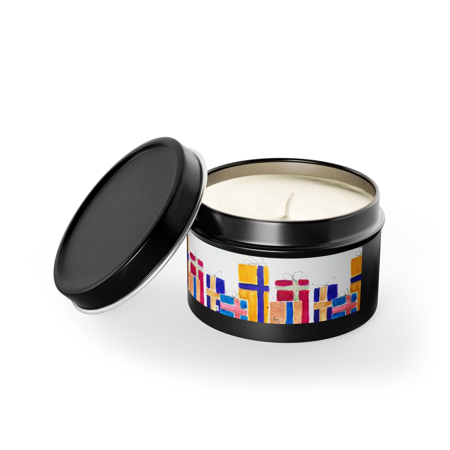 Tin Candle-Christmas Packages