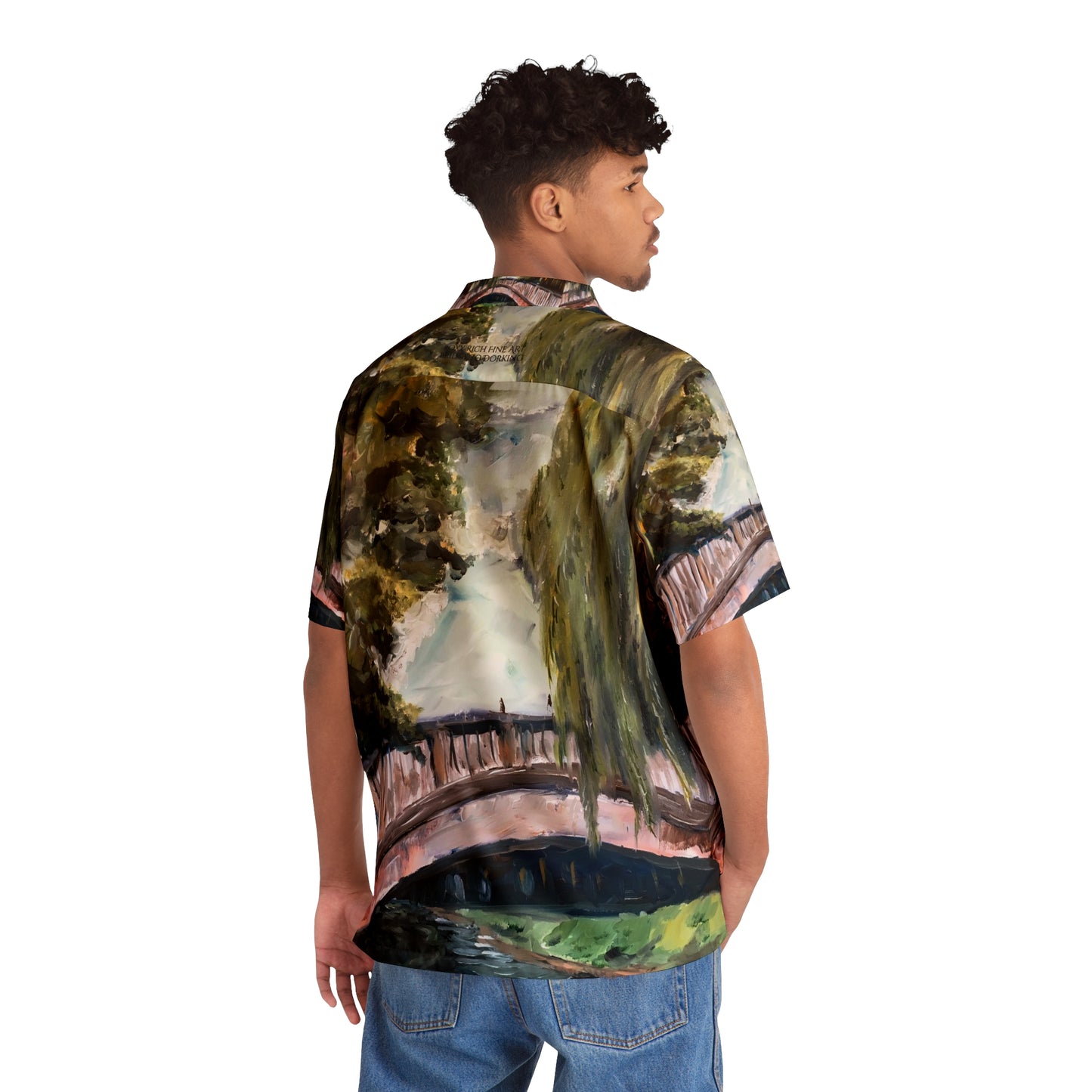 Bridge to Dorking Men's Hawaiian Shirt