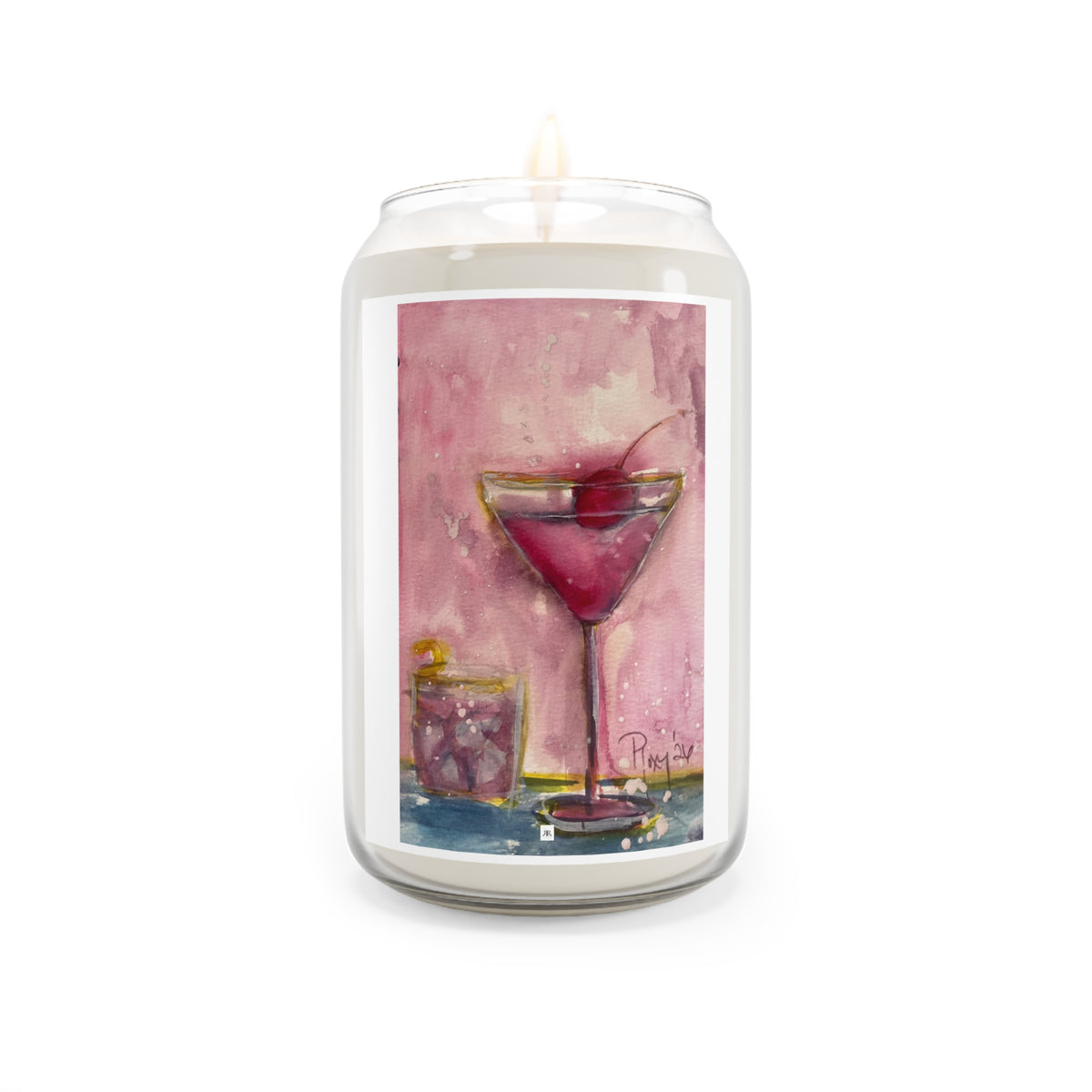 Scented Candle, 13.75oz-Pink Martini