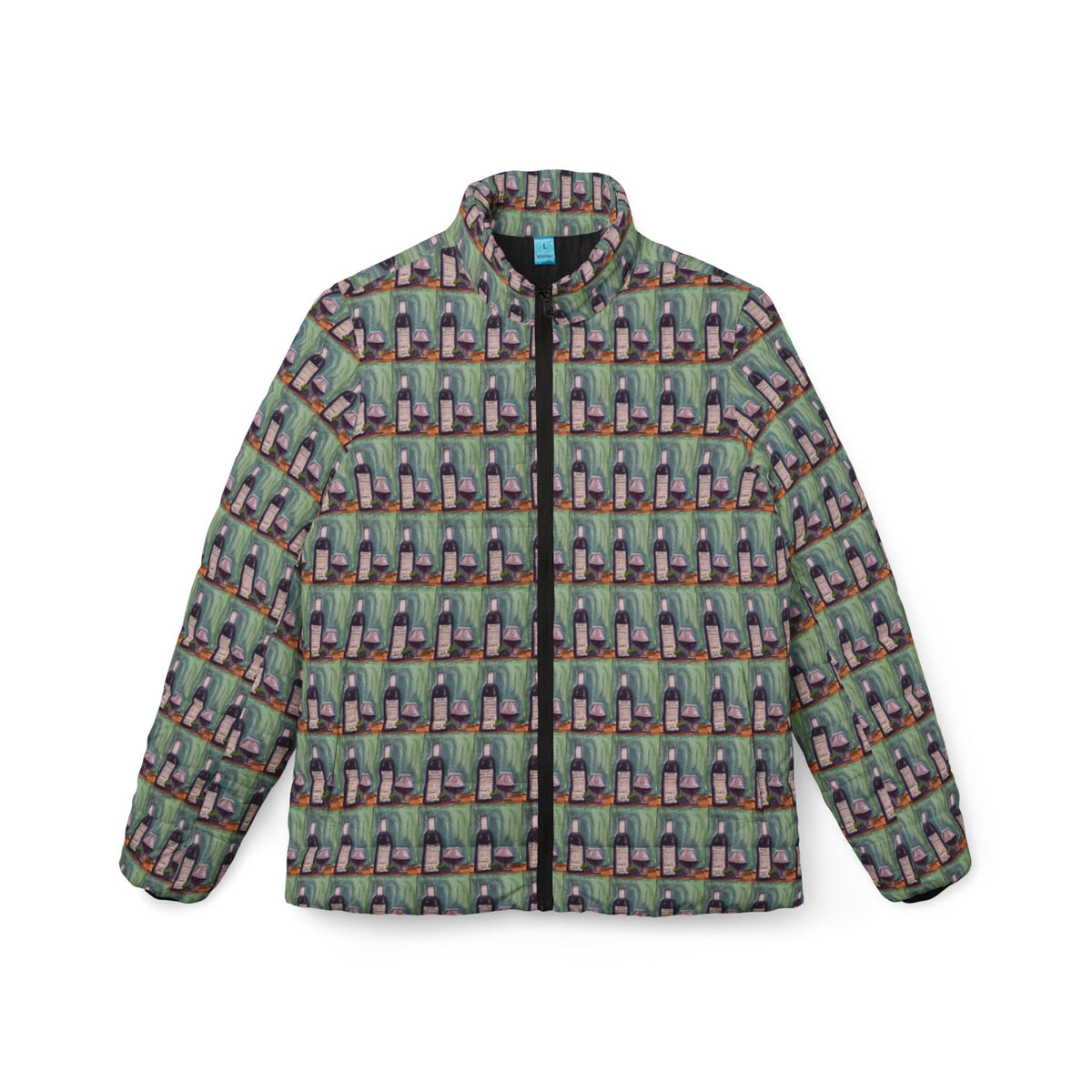 Women's Puffer Jacket - Roxy Rich Fine Art -Erato GBV Wine