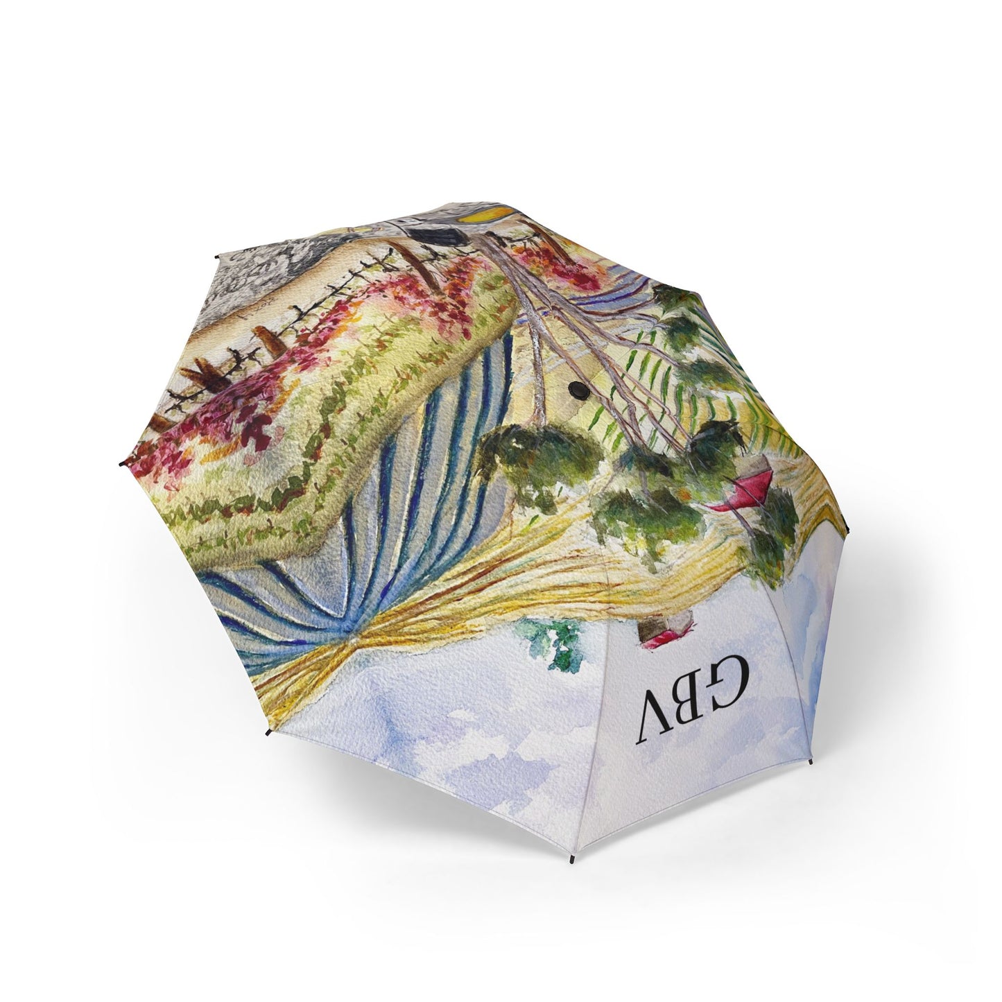 Umbrella-  View from the Patio-GBV