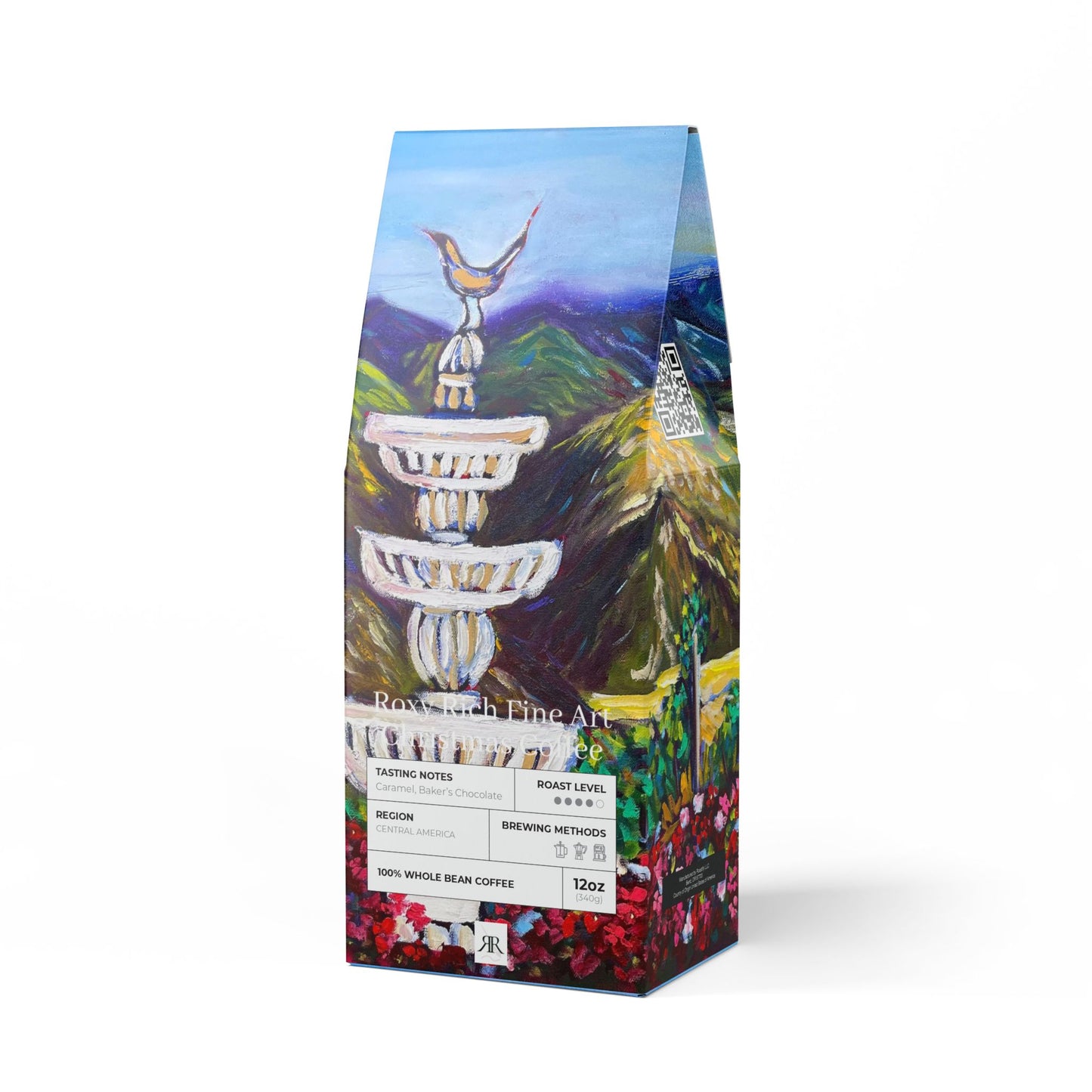 Fountain Vista at GBV Christmas Coffee- (Medium-Dark Roast)