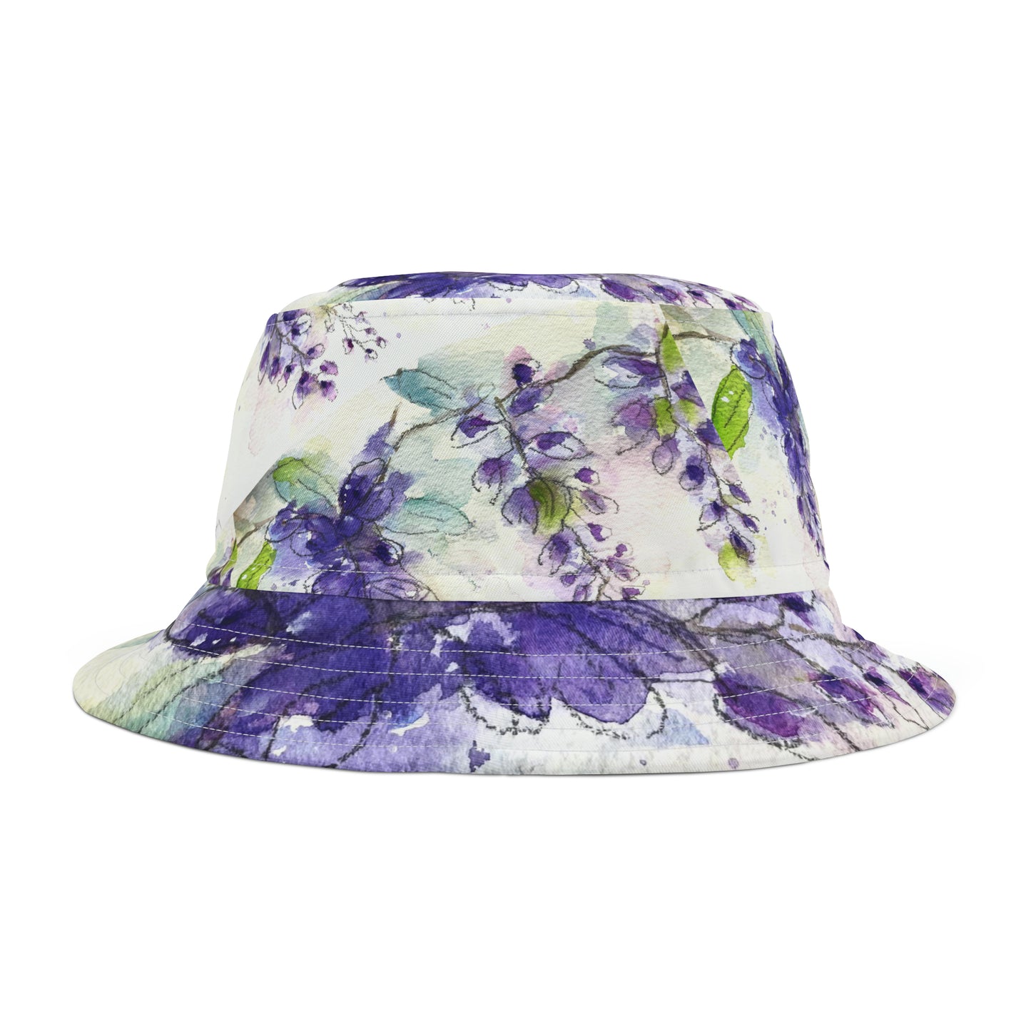 Purple Wisteria Vine Bucket Hat