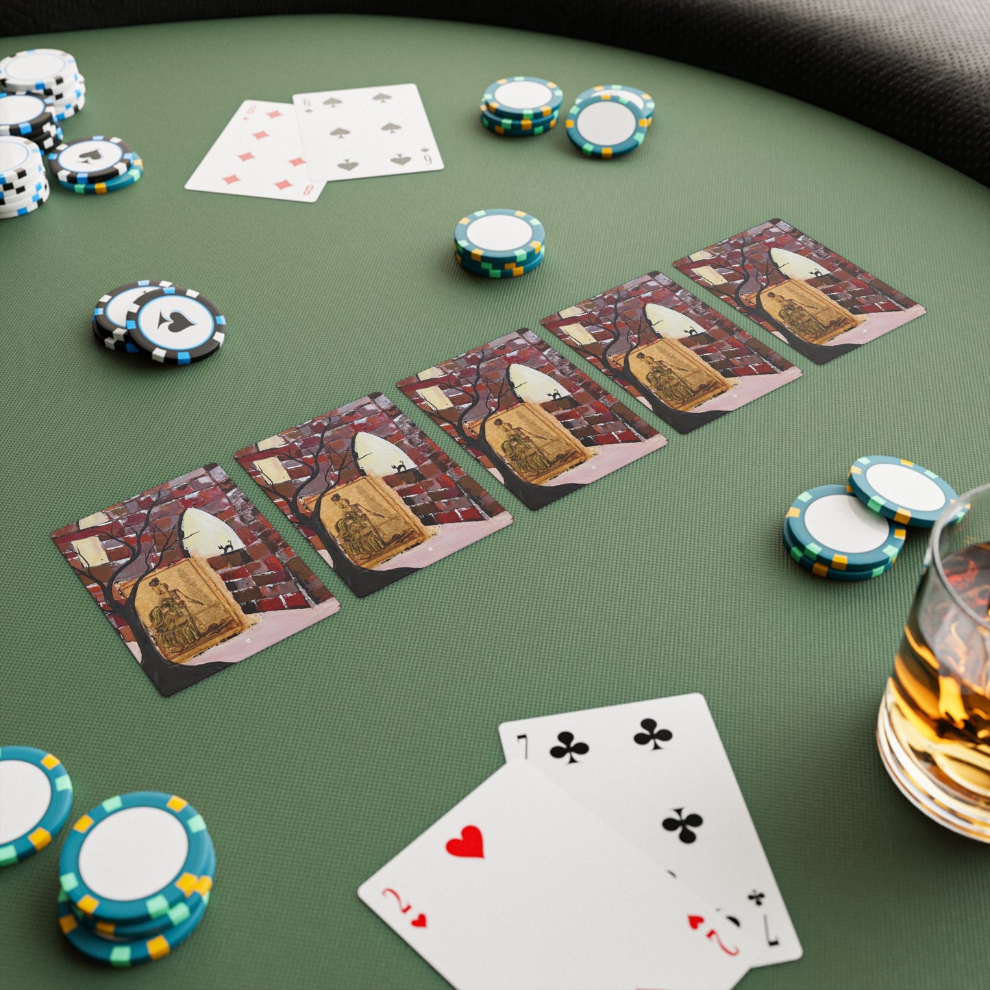 Cartes de poker/cartes à jouer Chateau Haunted