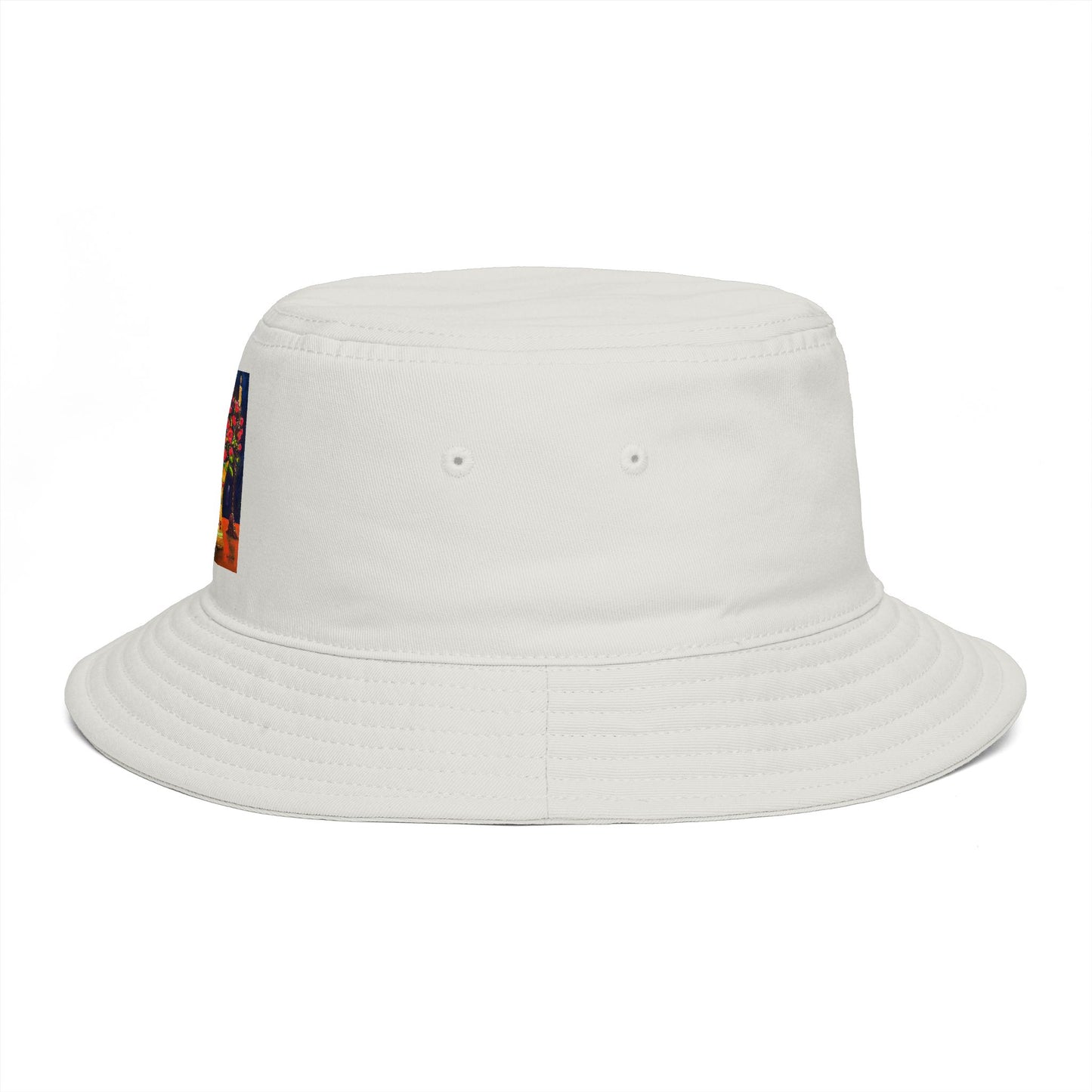 Roxy Rich Fine Art  Candlelit Corals - Bucket Hat — Stylish Durable Travel Hat