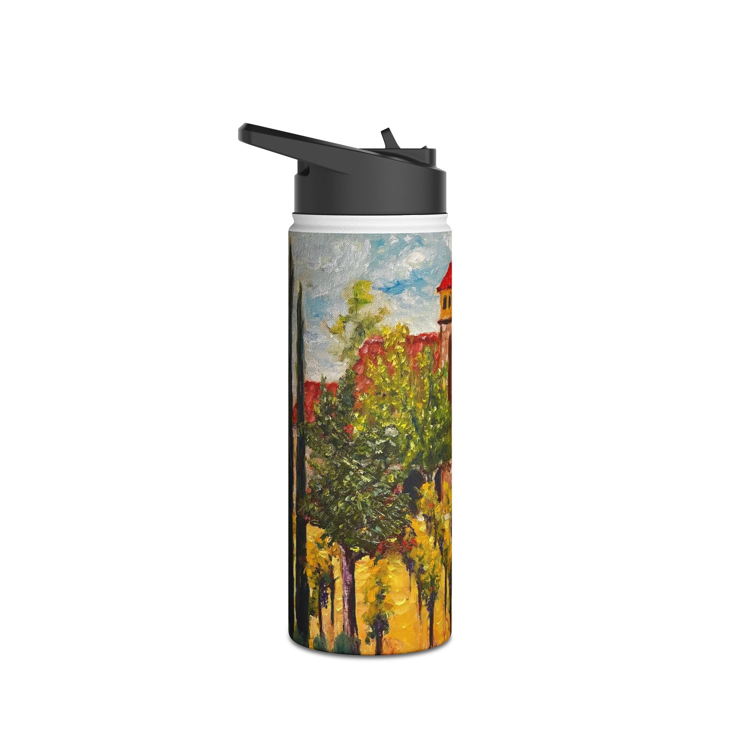 Lorimar in Autumn Temecula Stainless Steel Water Bottle, Standard Lid