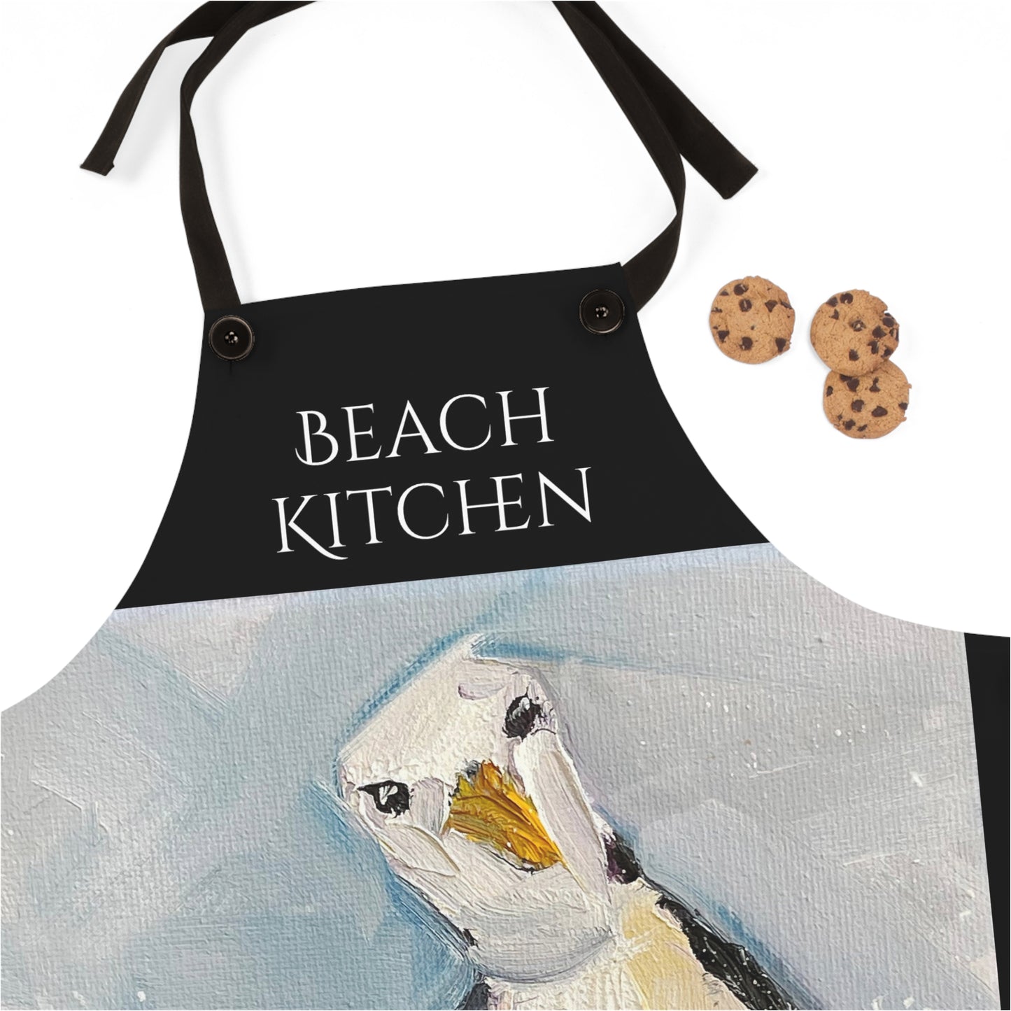 Inquisitive Seagull "Beach Kitchen" Apron