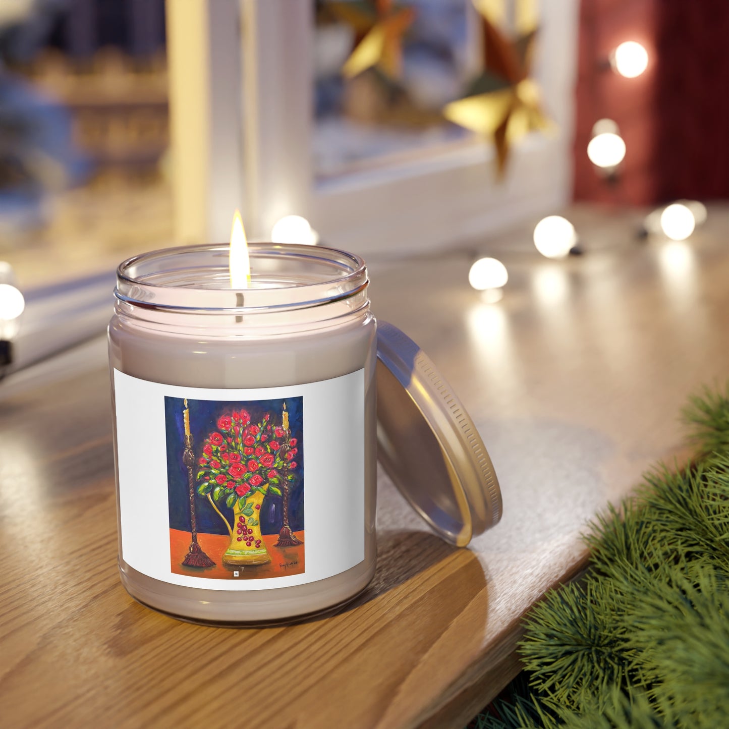 Scented Candle 9oz-Candlelit Corals