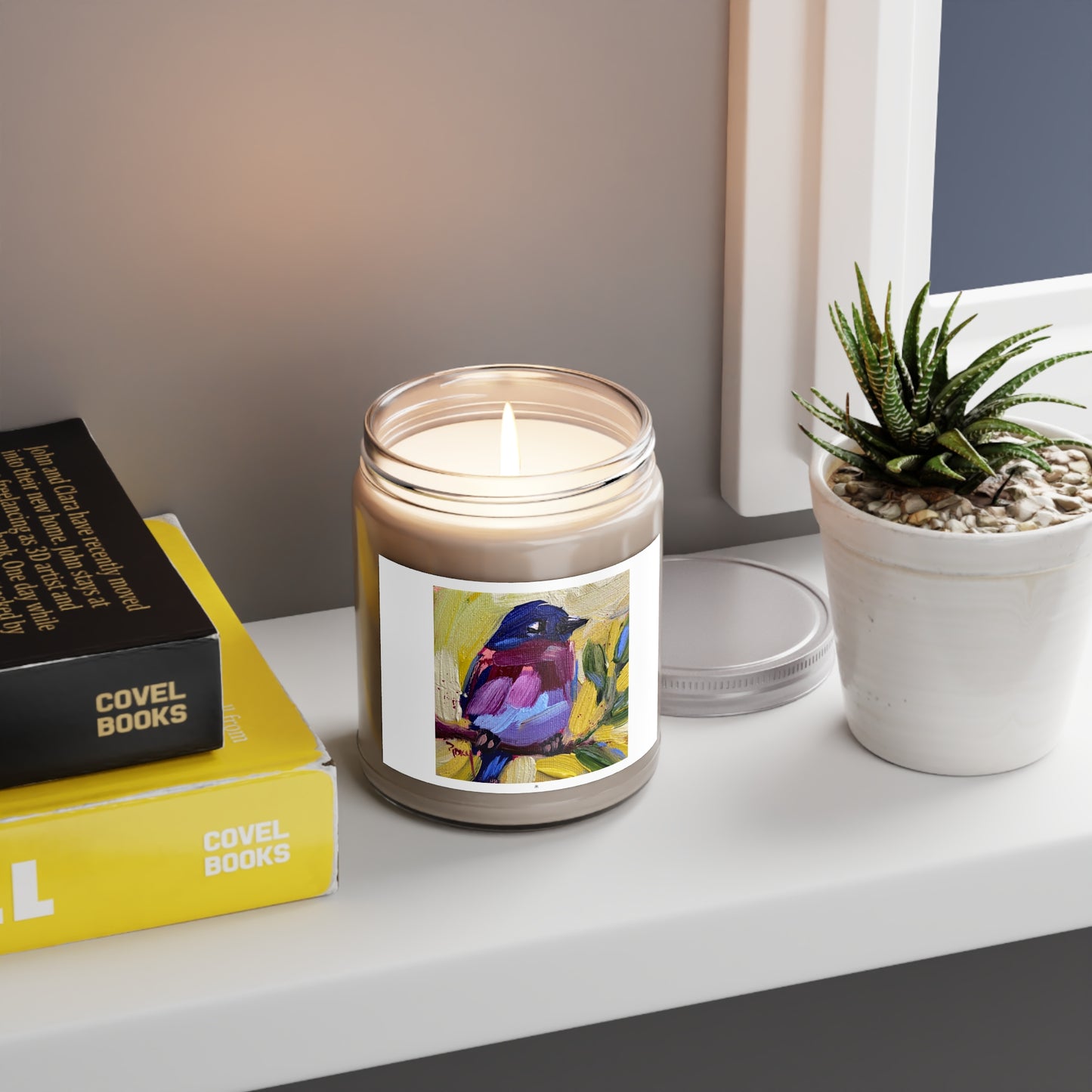 Scented Candle 9oz-Blissful Bluebird