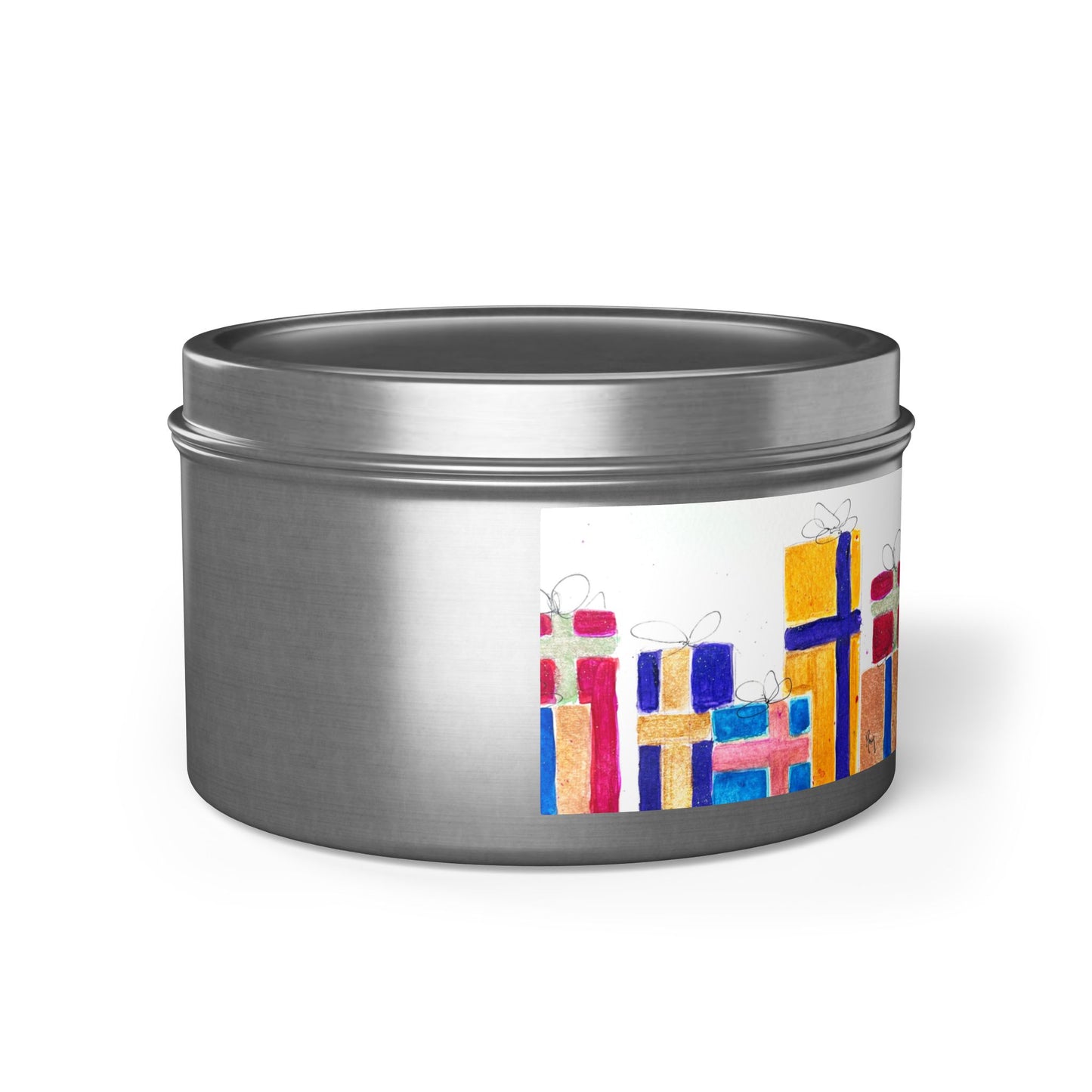 Tin Candle-Christmas Packages