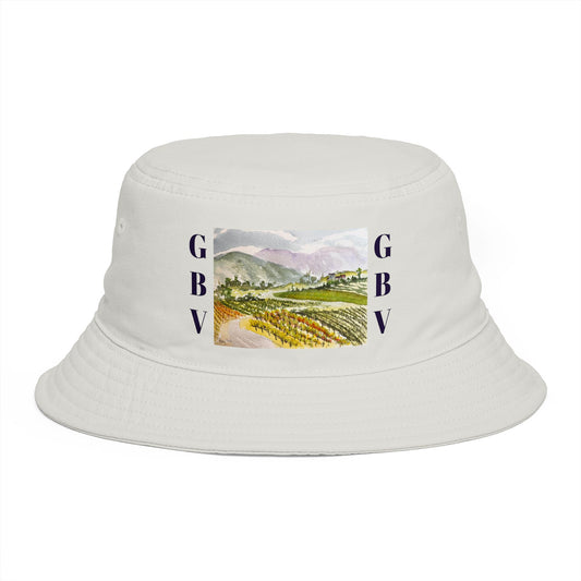 Roxy Rich Fine Art -Road Down from the Villa-GBV- Bucket Hat — Stylish Durable Travel Hat