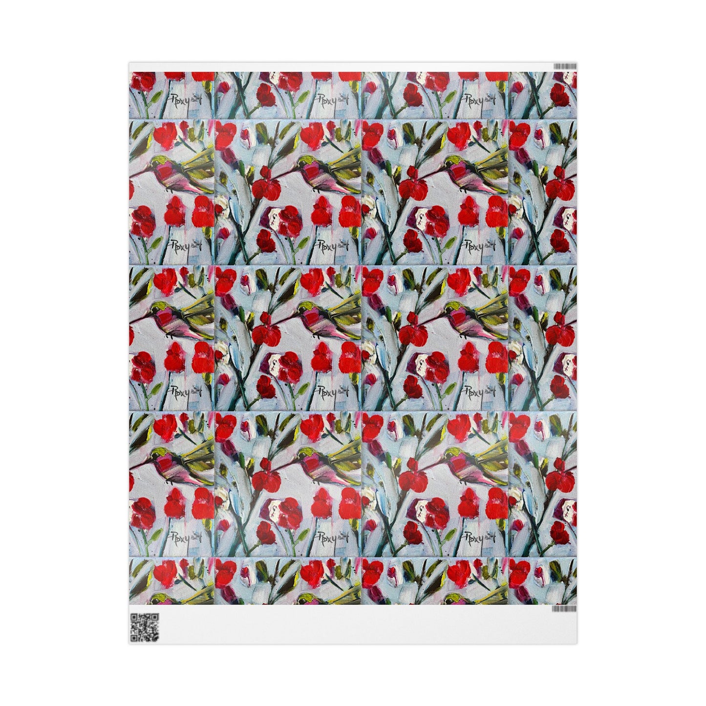 Hotlips Hummingbird (3 Sizes) Wrapping Papers