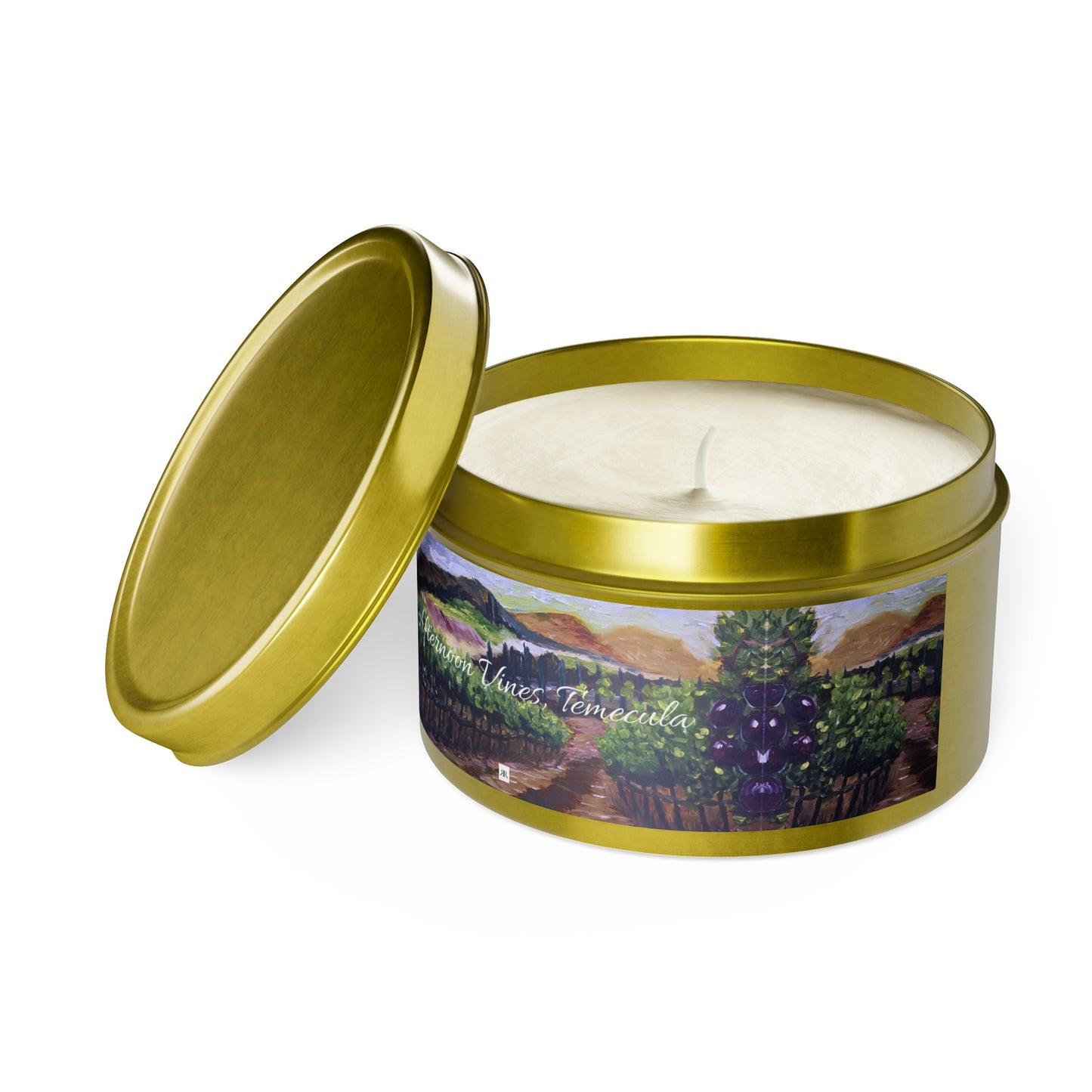 Afternoon Vines, Temecula Tin Candle