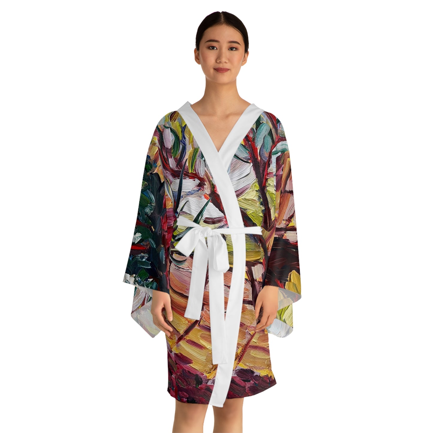 Kimono Robe - Breezy Trees