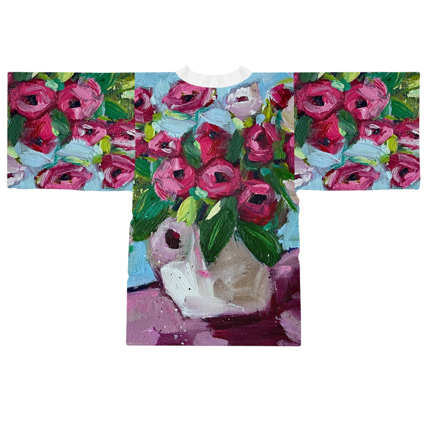 Kimono Robe-Blushing Blooms --Romantic Gift for Her