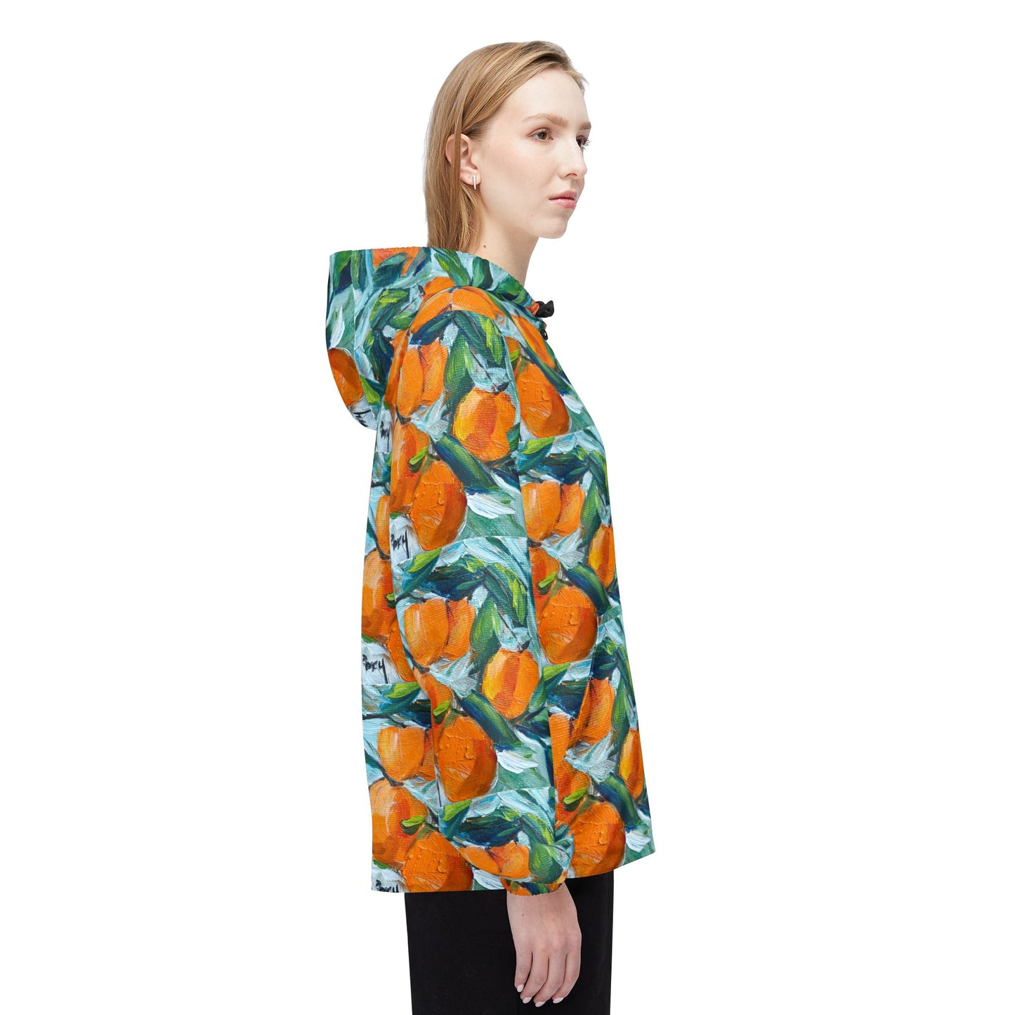 Lightweight Windbreaker Jacket — Oranges