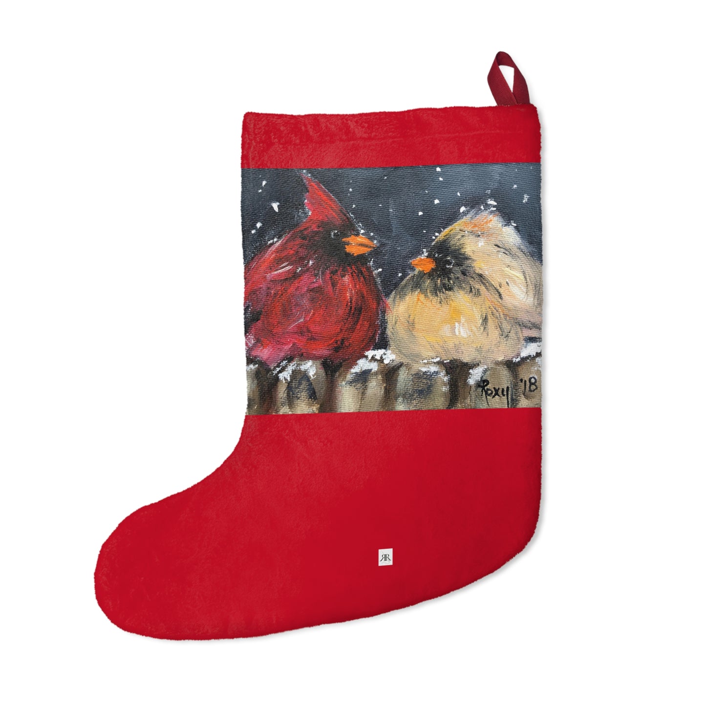 Love at First Flight (Small Print) Christmas Stocking