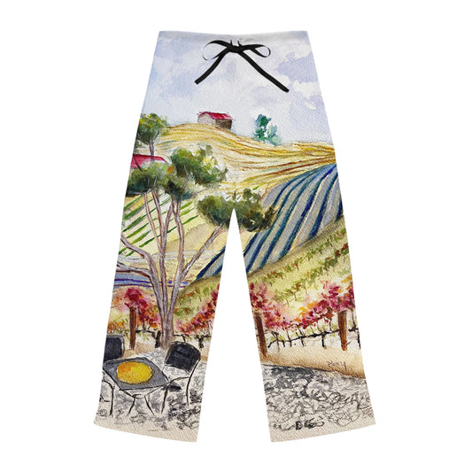 Pajama Pants - Patio View at GBV- Women's Pajama Pants