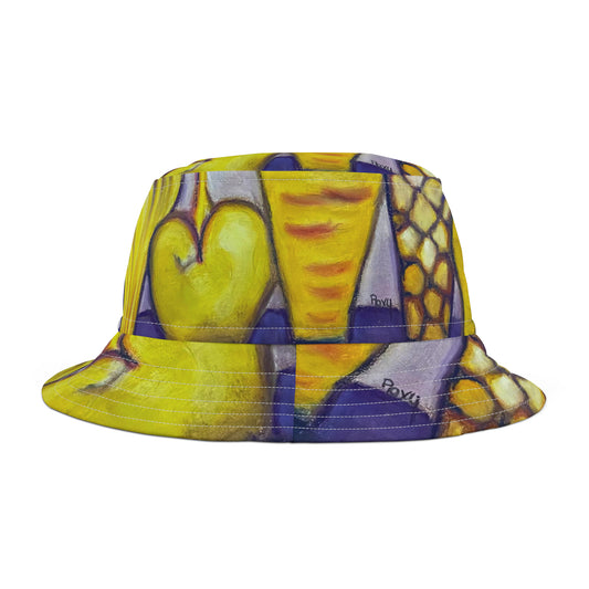 Yellow Vases Bucket Hat