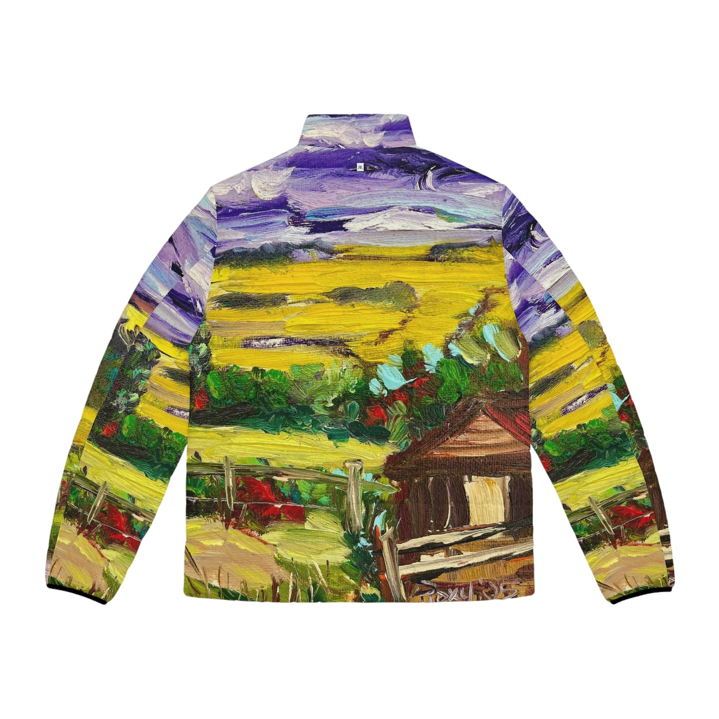 Men's Puffer Jacket - Roxy Rich Art-solitude in Chipping Norton- Cotswolds